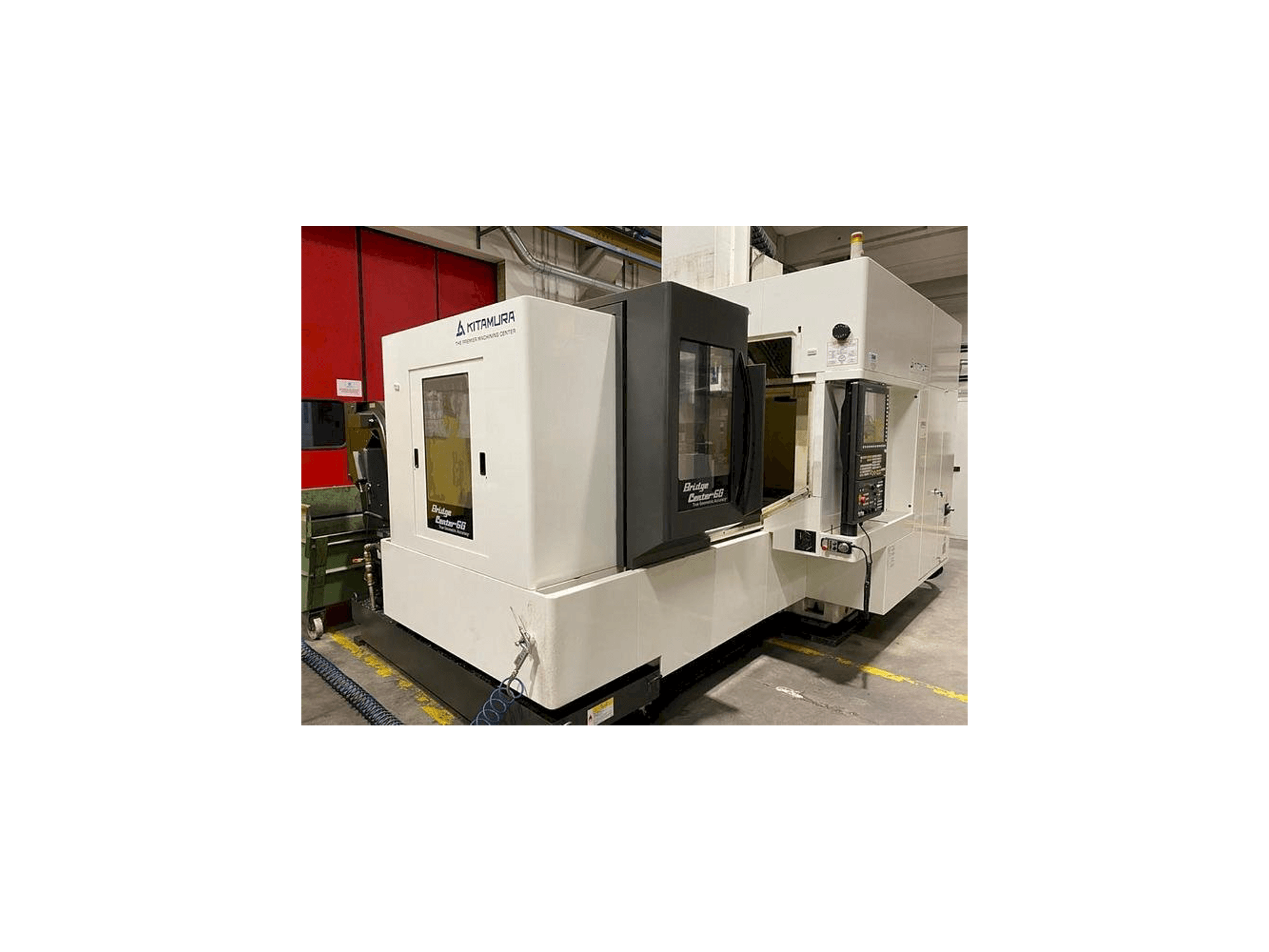 Vooraanzicht van Kitamura Bridge 6G machine