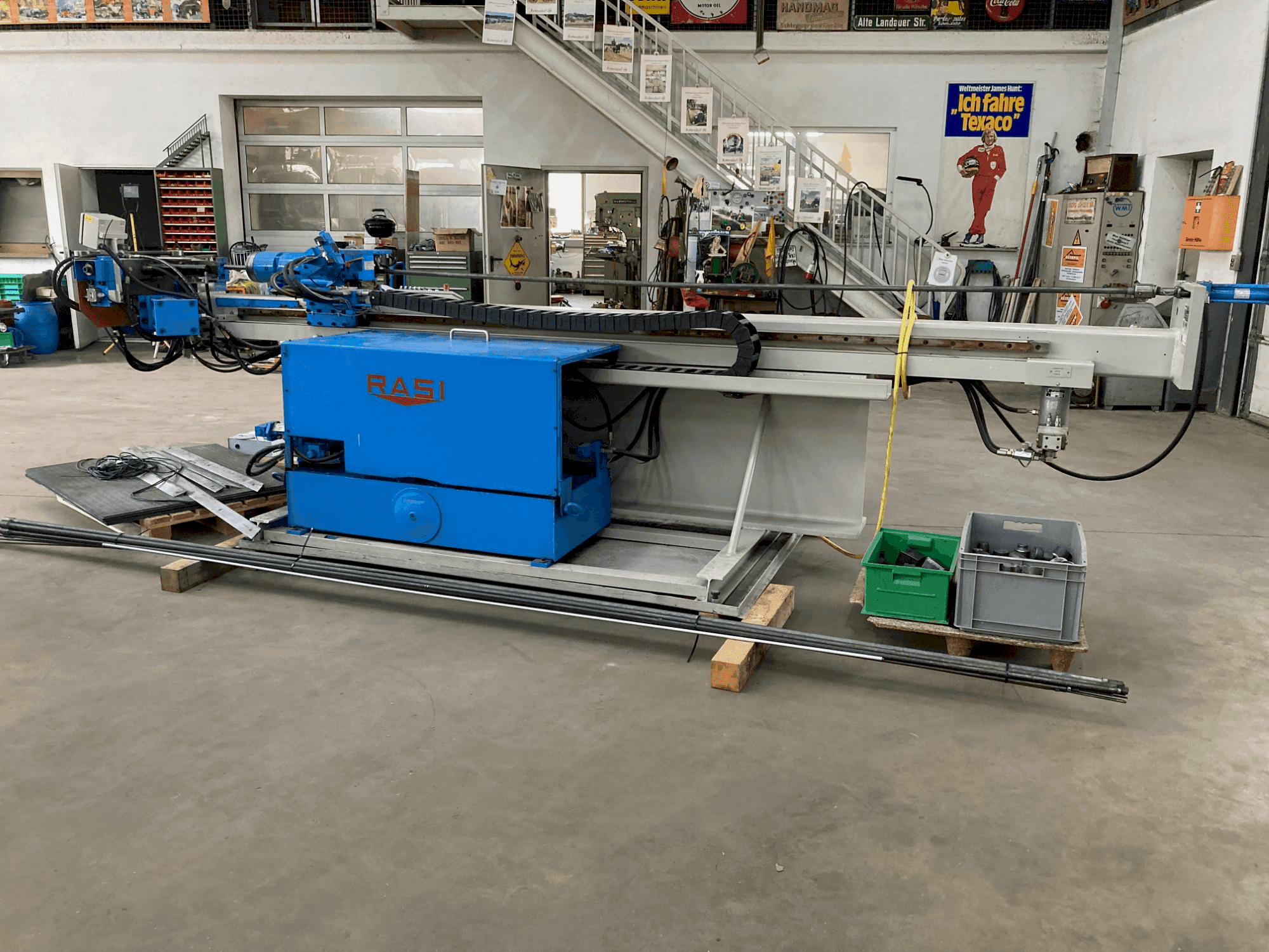 Vooraanzicht van Rasi S80.2 V3 machine