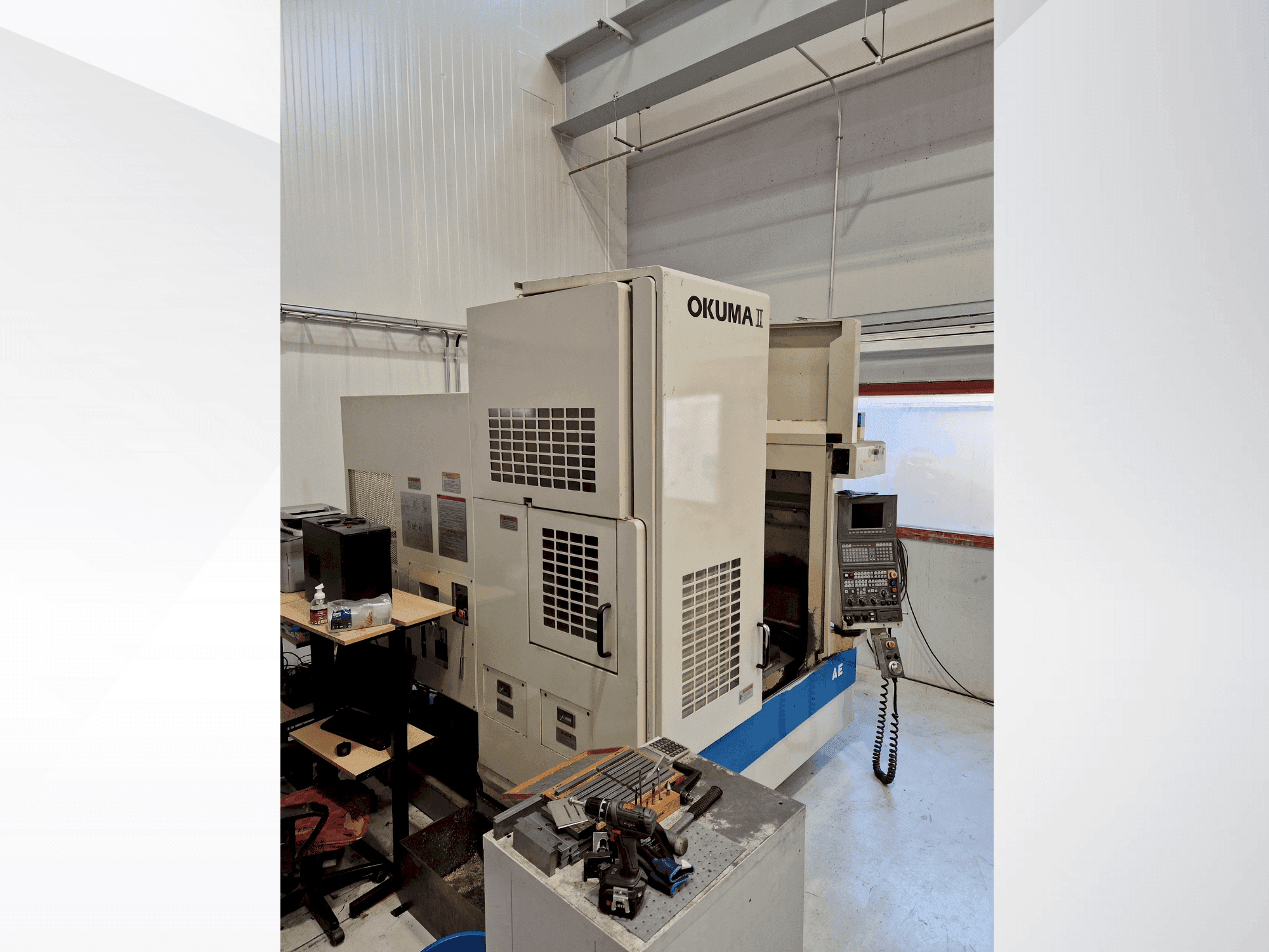 Vooraanzicht van Okuma MX-45 VAE (1996) machine