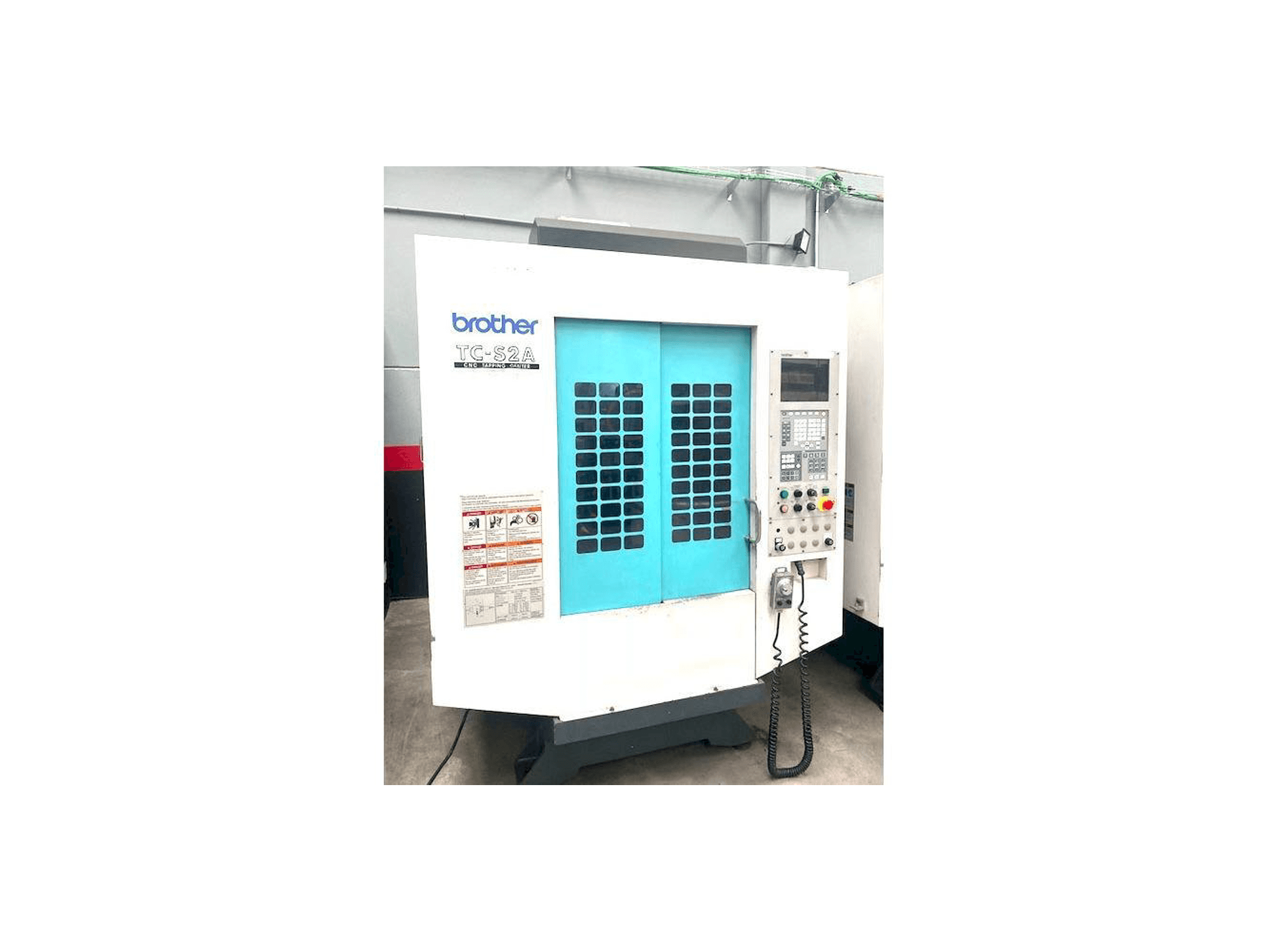 Vooraanzicht van Brother TC-S2A machine