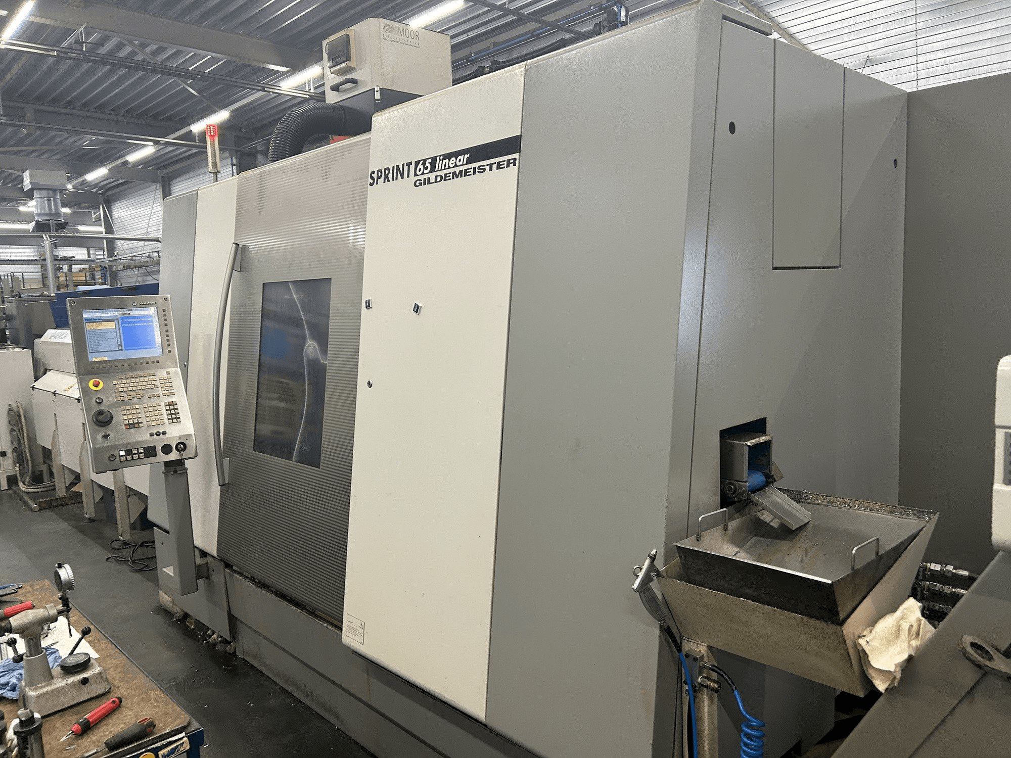 Vooraanzicht van Gildemeister Sprint 65 linear machine