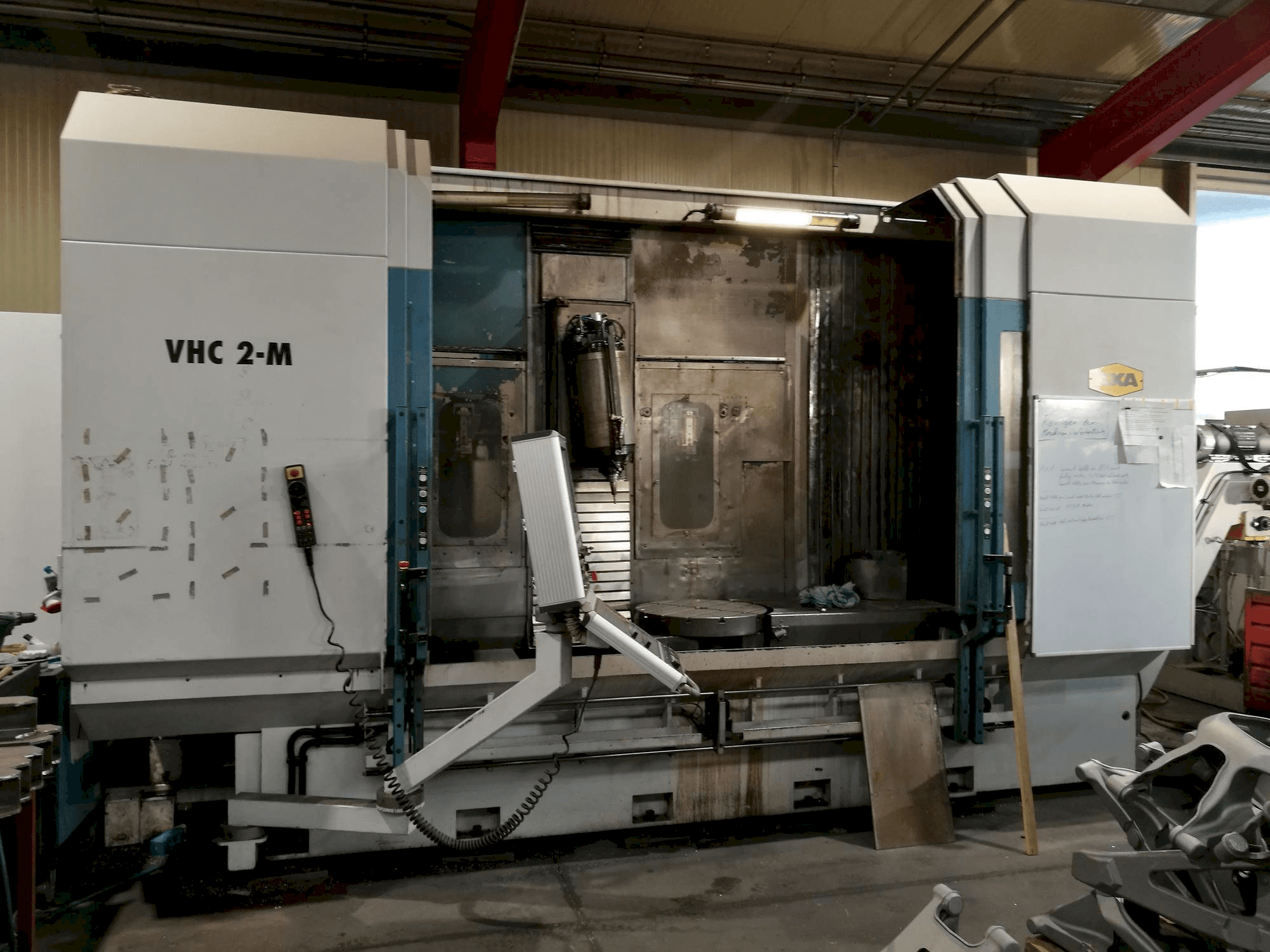 Vooraanzicht van AXA VHC 2-M machine