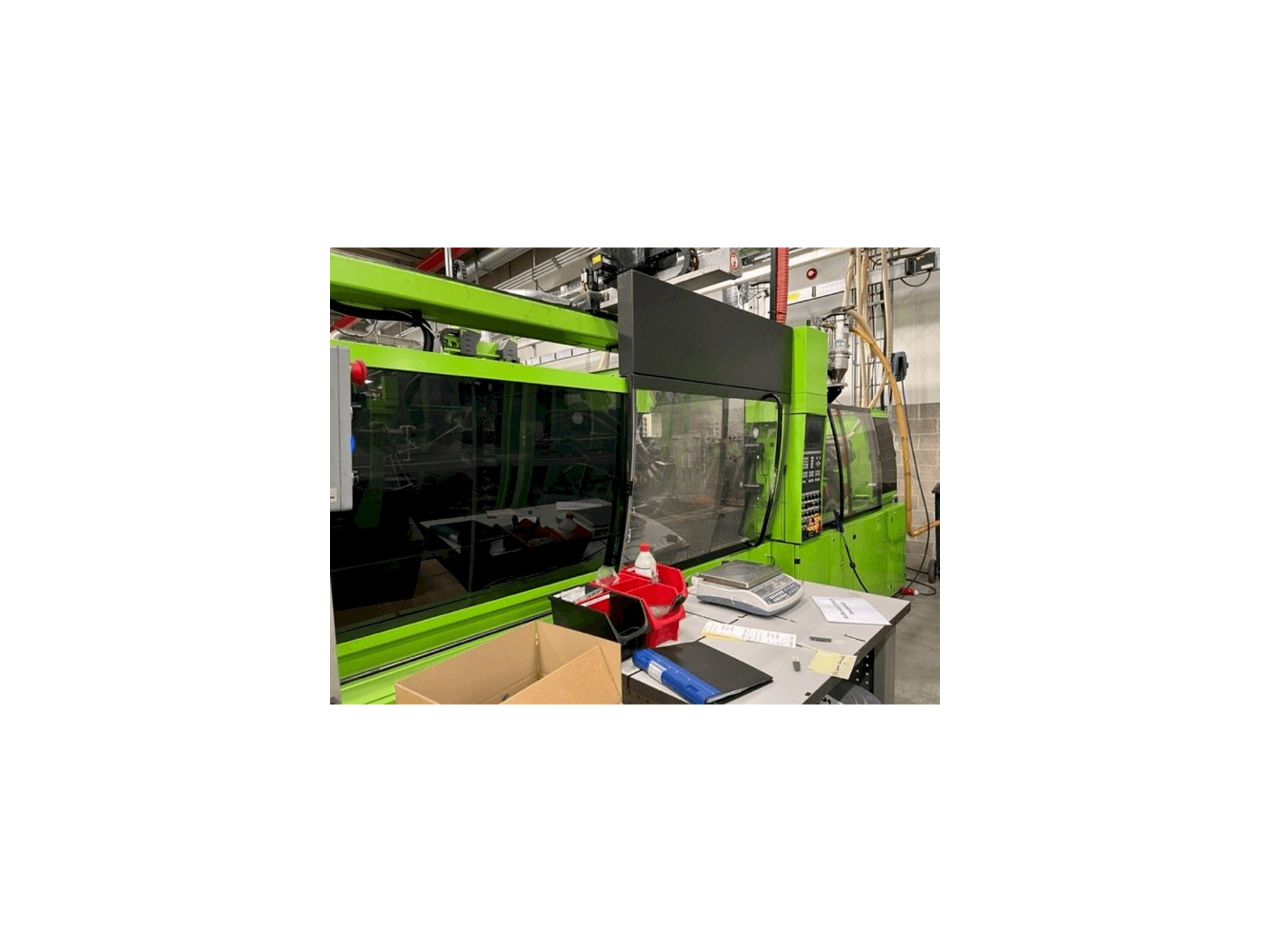 Vooraanzicht van Engel ES 650H200W / 125 HL-2F machine