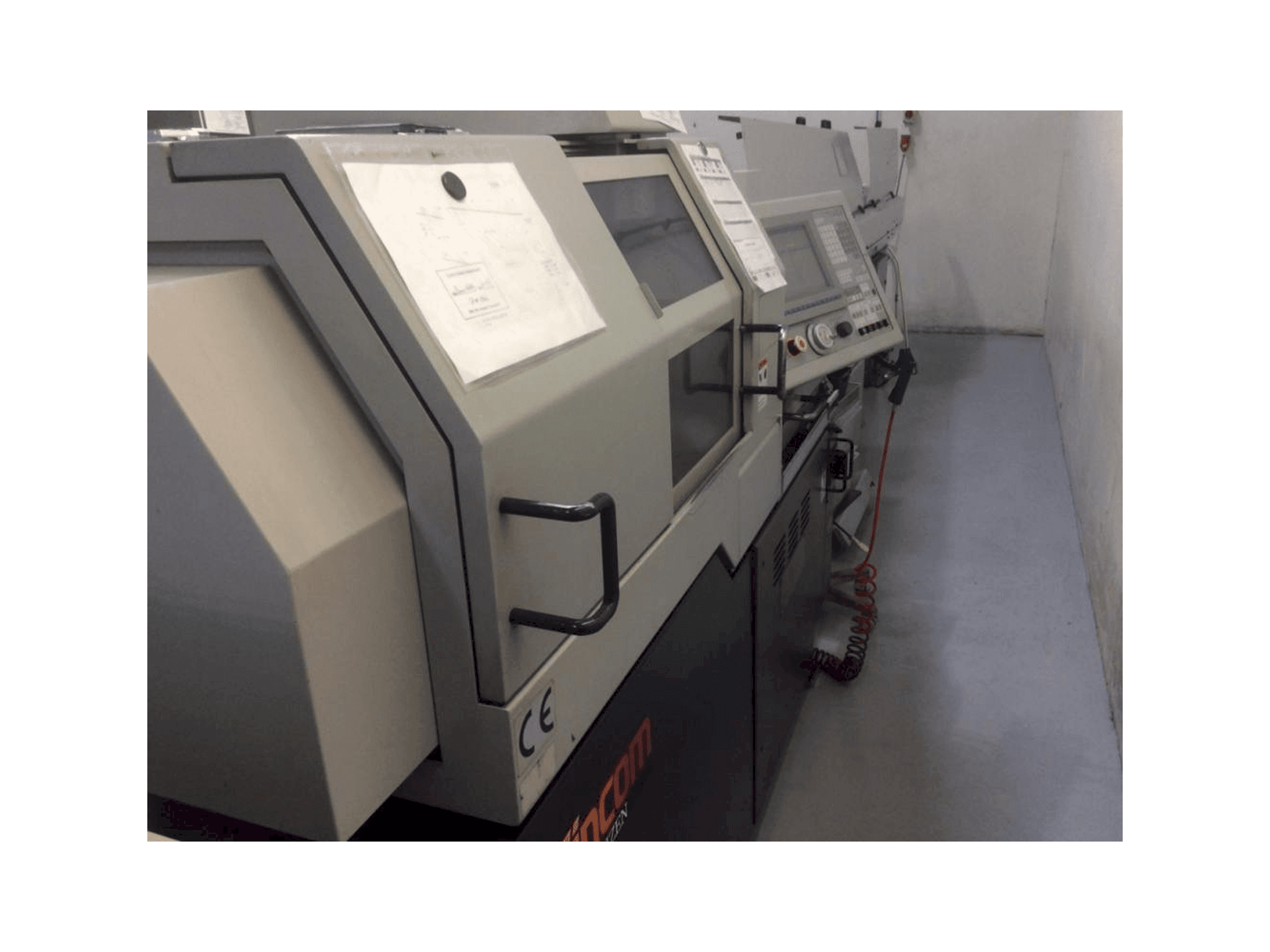 Linkerzijdeaanzicht van Citizen L20 machine