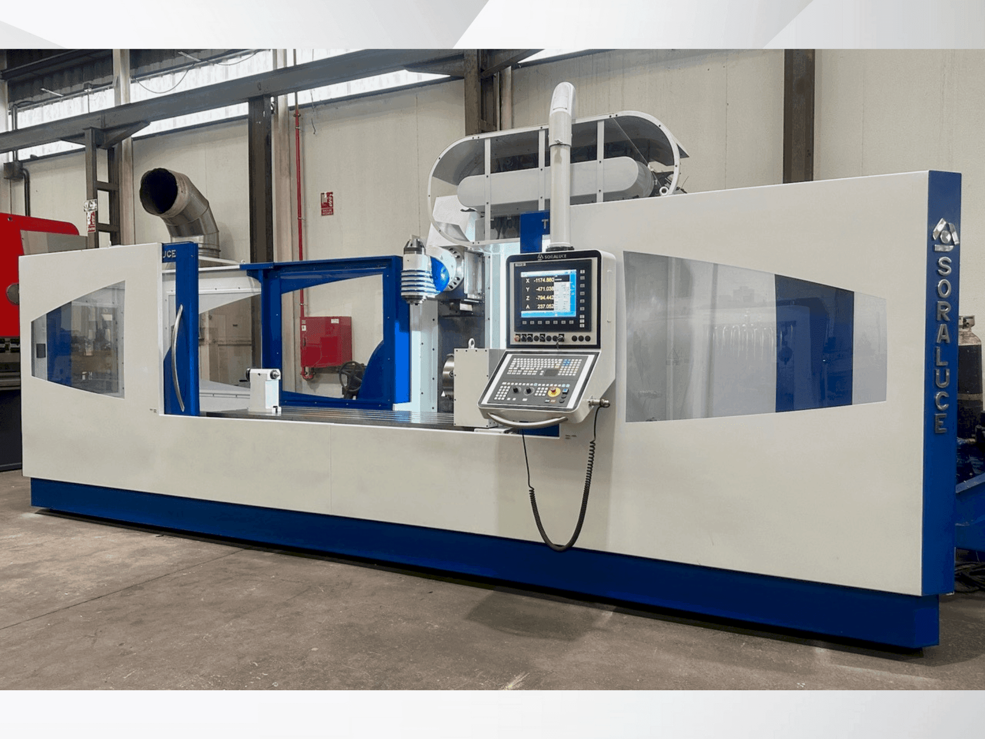 Vooraanzicht van Soraluce TA-25A machine