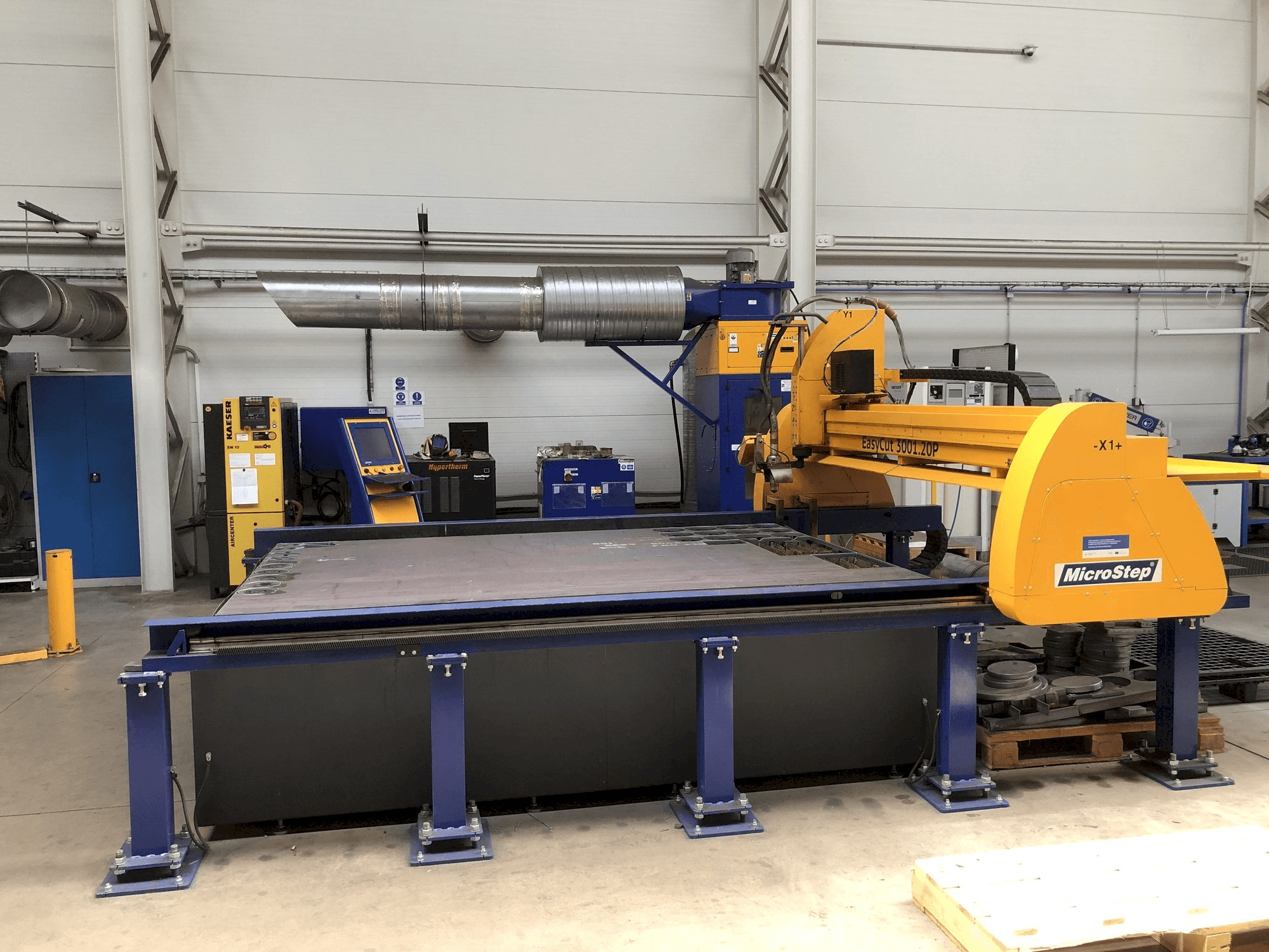 Vooraanzicht van MicroStep Easy Cut 3001.20P machine