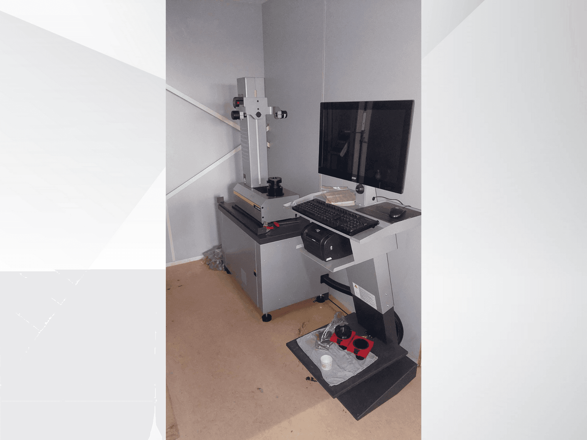 Vooraanzicht van Zoller Smile 600/4 machine