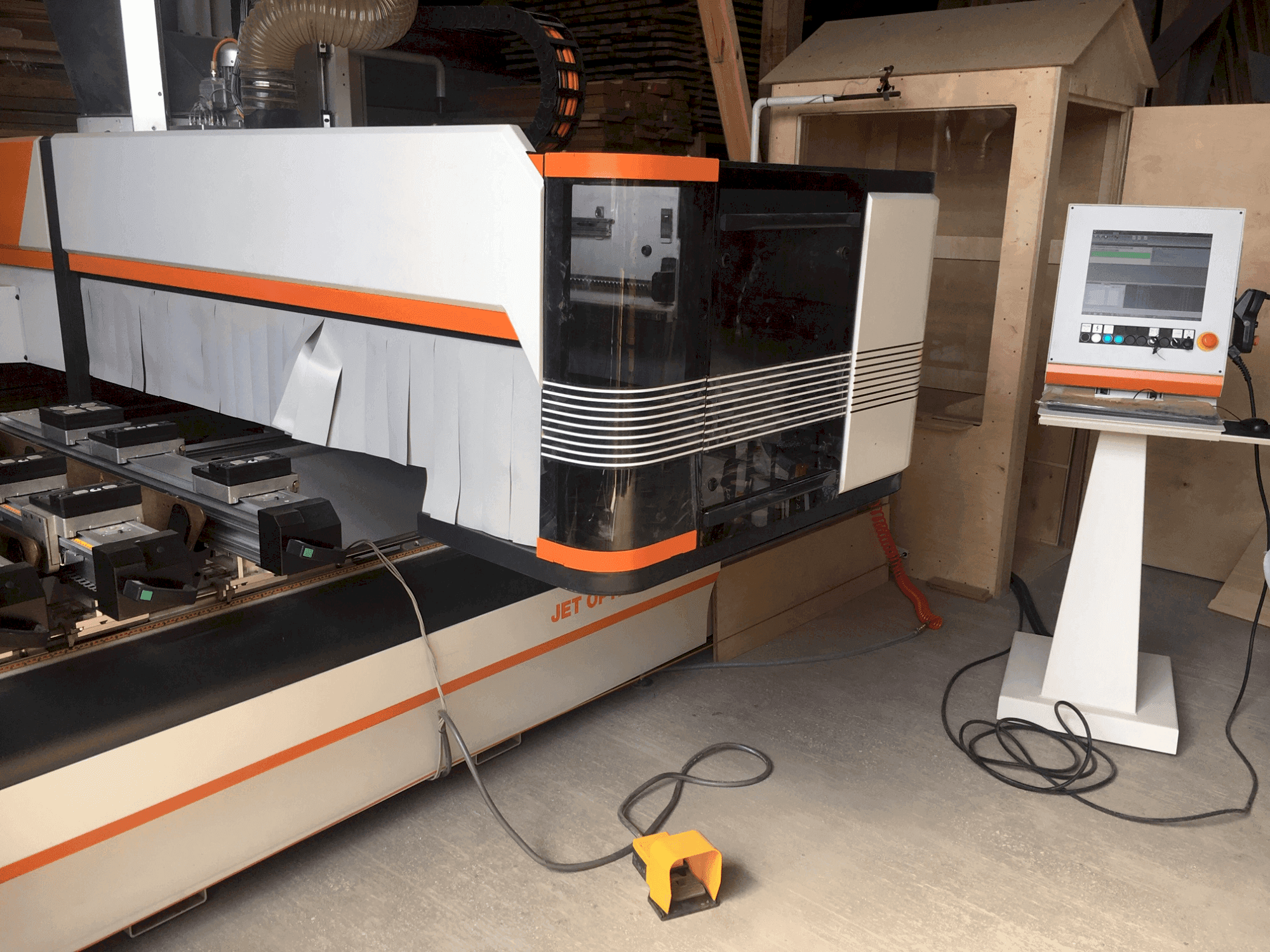 Vooraanzicht van BUSELLATO Jet Optima T5 machine