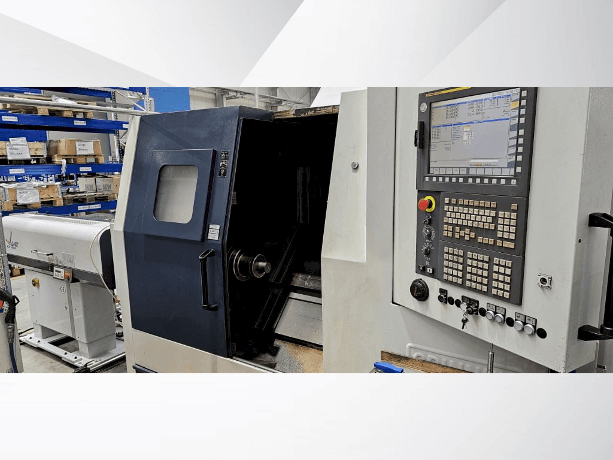 Vooraanzicht van SPINNER TC600 machine