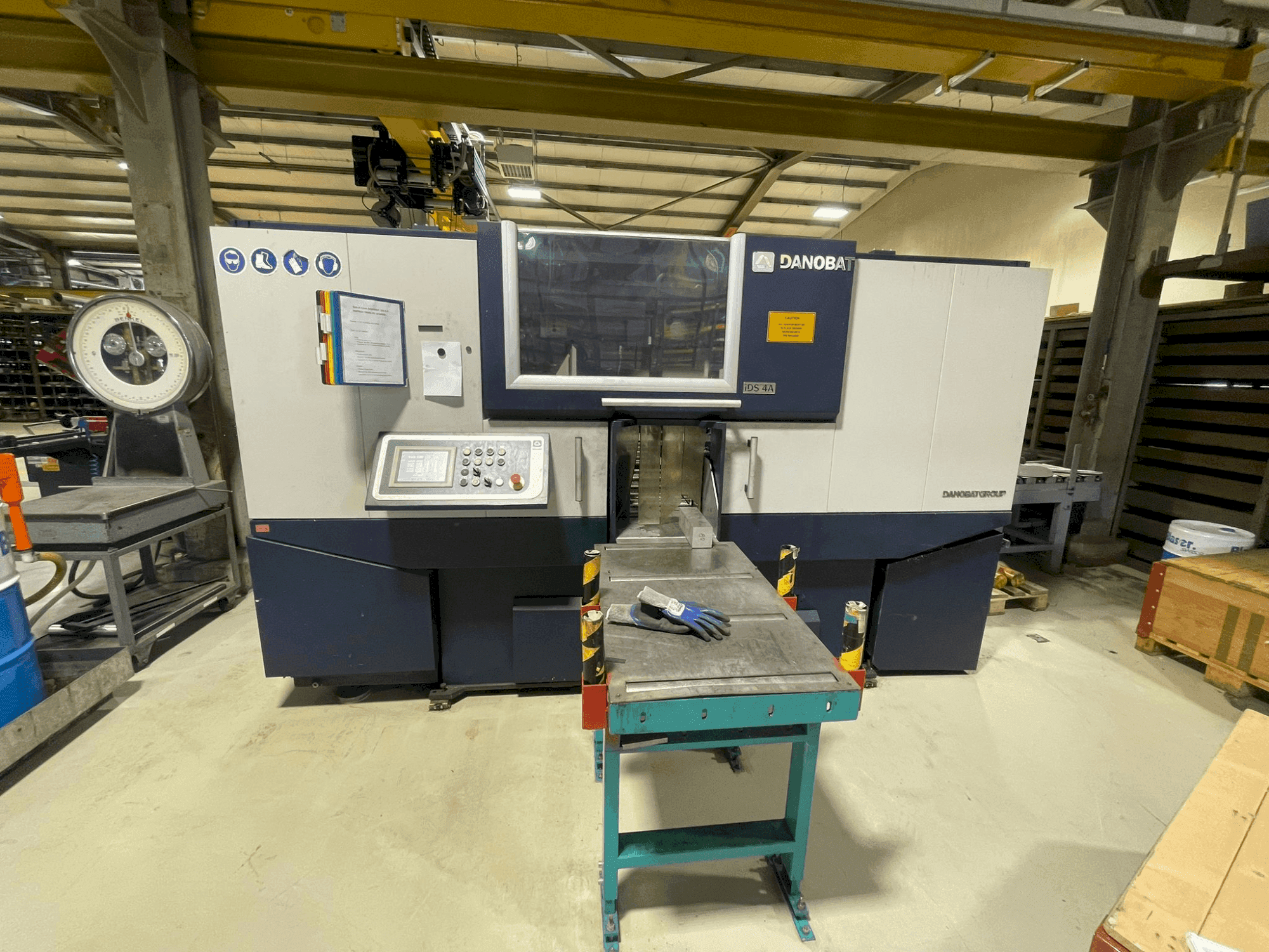 Vooraanzicht van DANOBAT IDS 4A machine