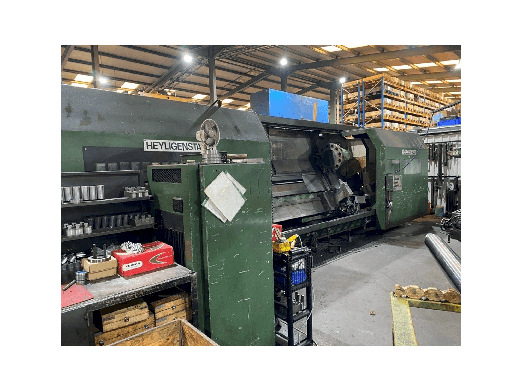 Vooraanzicht van HEYLIGENSTAEDT Heynumat 21U machine