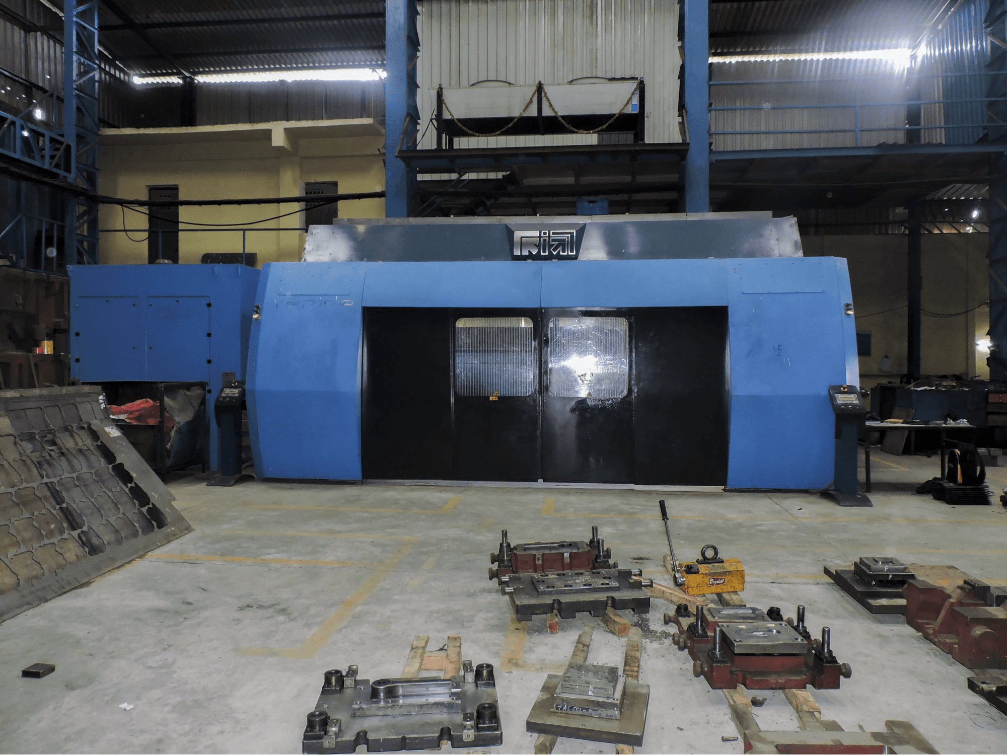 Vooraanzicht van Prima Power RAPIDO machine