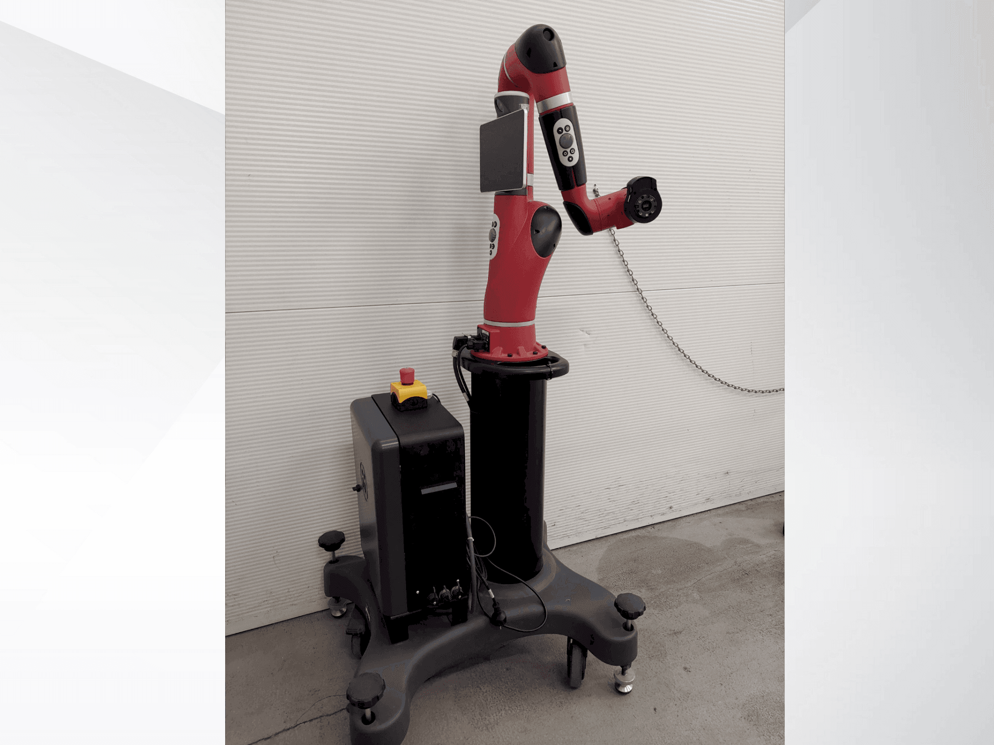 Vooraanzicht van RETHINK sawyer machine