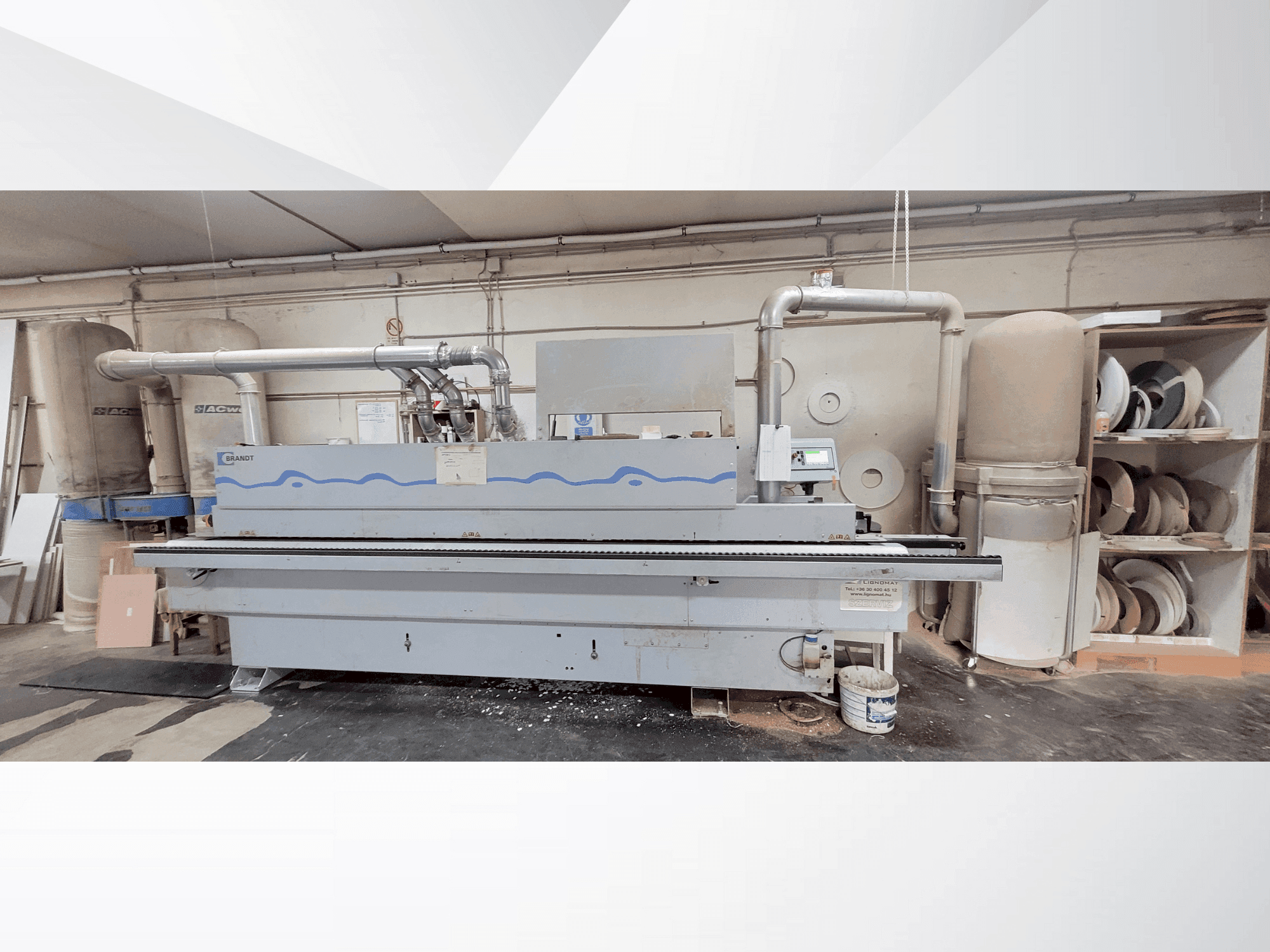 Vooraanzicht van BRANDT KDF 230C Ambition 1230 FC machine