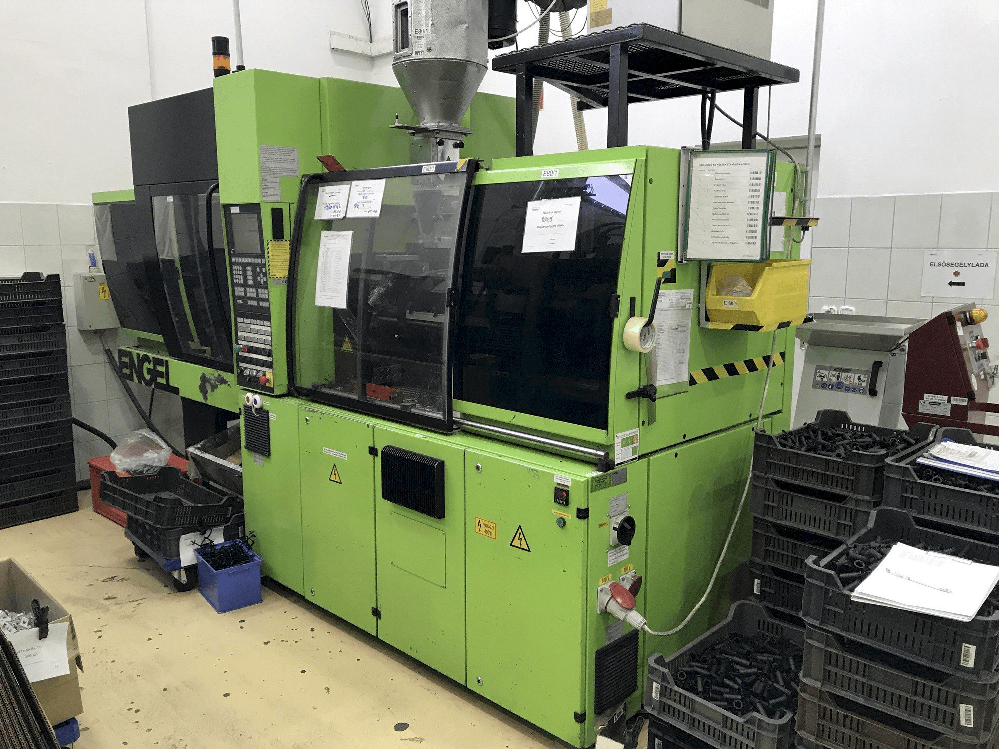 Vooraanzicht van ENGEL VC 200/60 Tech machine