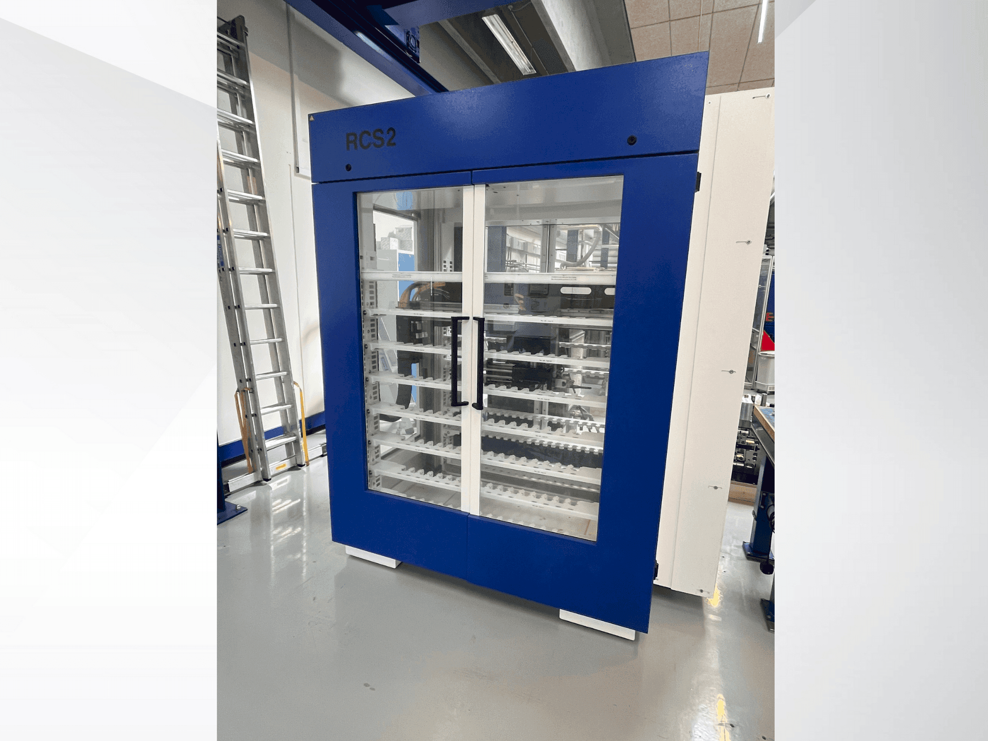 Zijaanzicht van RÖDERS RCS2 machine