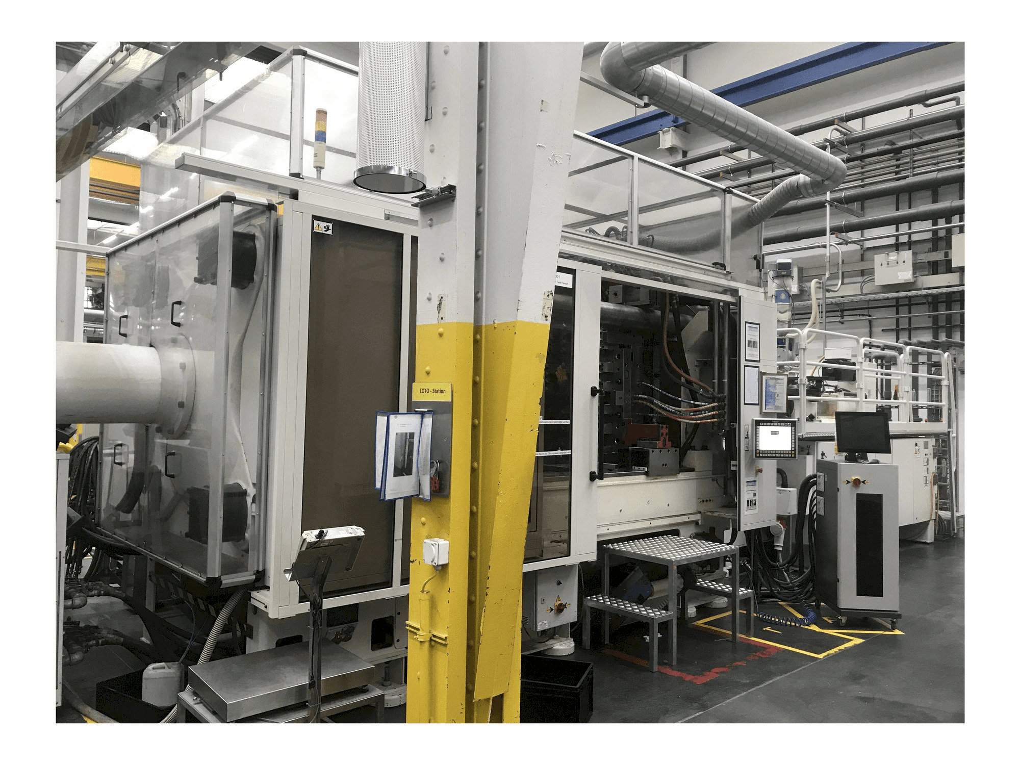 Vooraanzicht van Husky H650 RS 80/65 machine