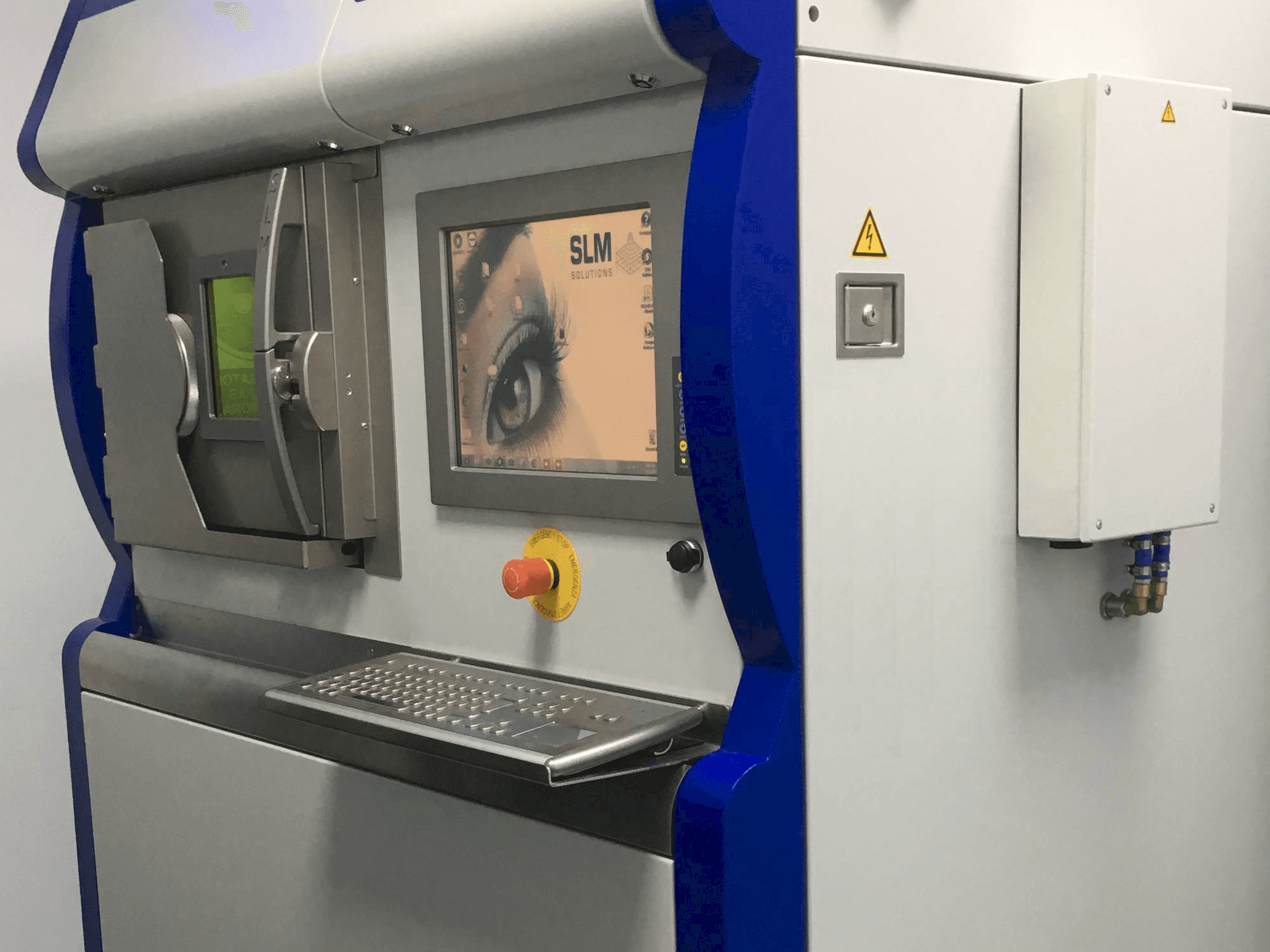 Vooraanzicht van SML 125HL machine