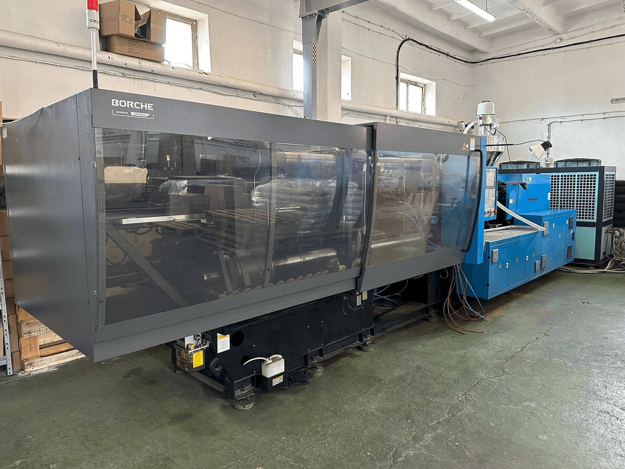 Vooraanzicht van BORCHÊ BS400 Economic machine