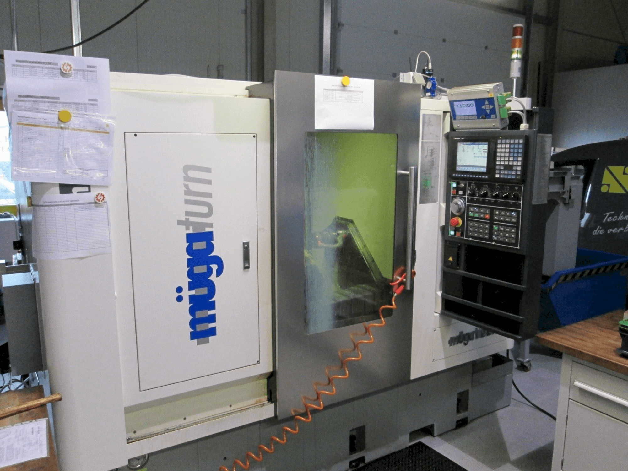 Vooraanzicht van Muga iTwin machine