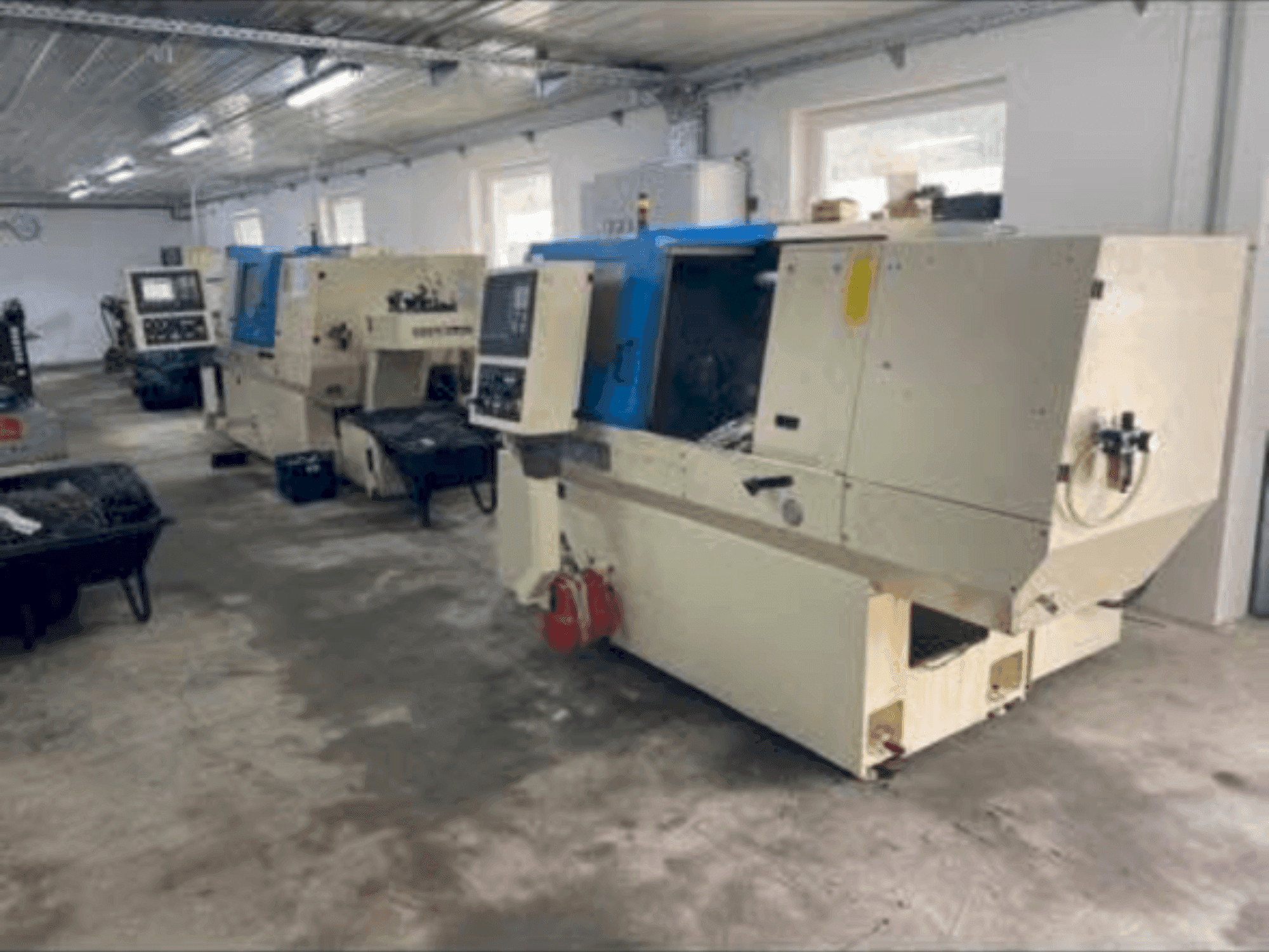 Vooraanzicht van Index MC 400 machine