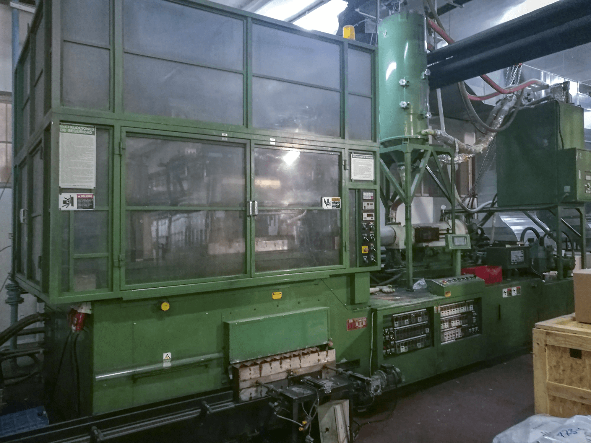Links zicht van NISSEI ASB 650 NHII machine