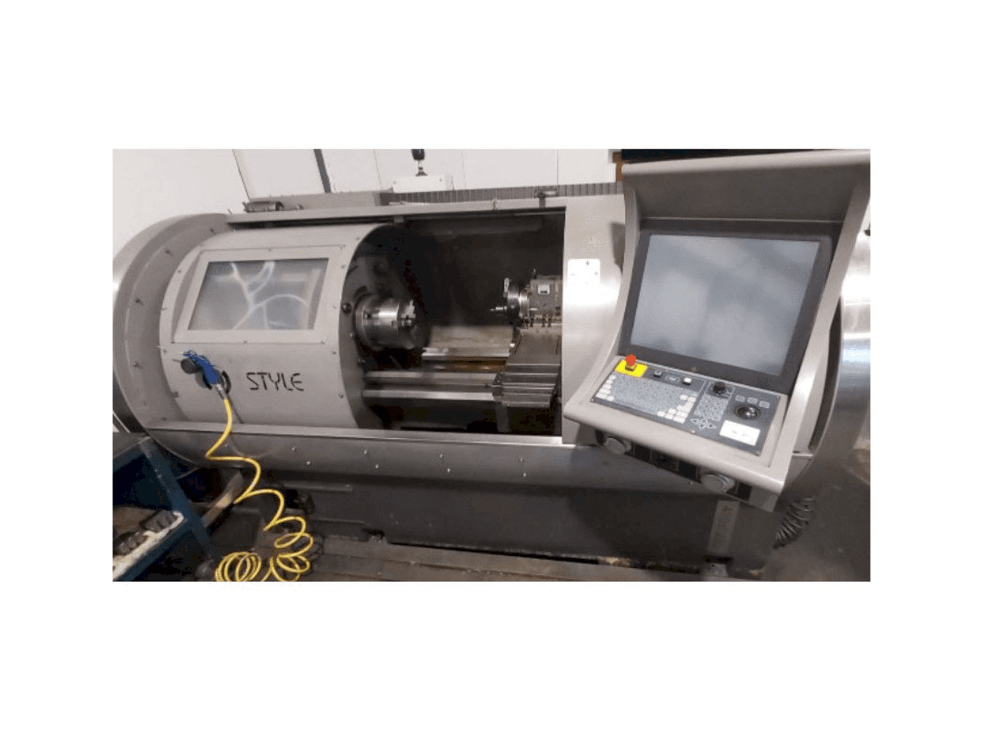 Vooraanzicht van STYLE 410 machine