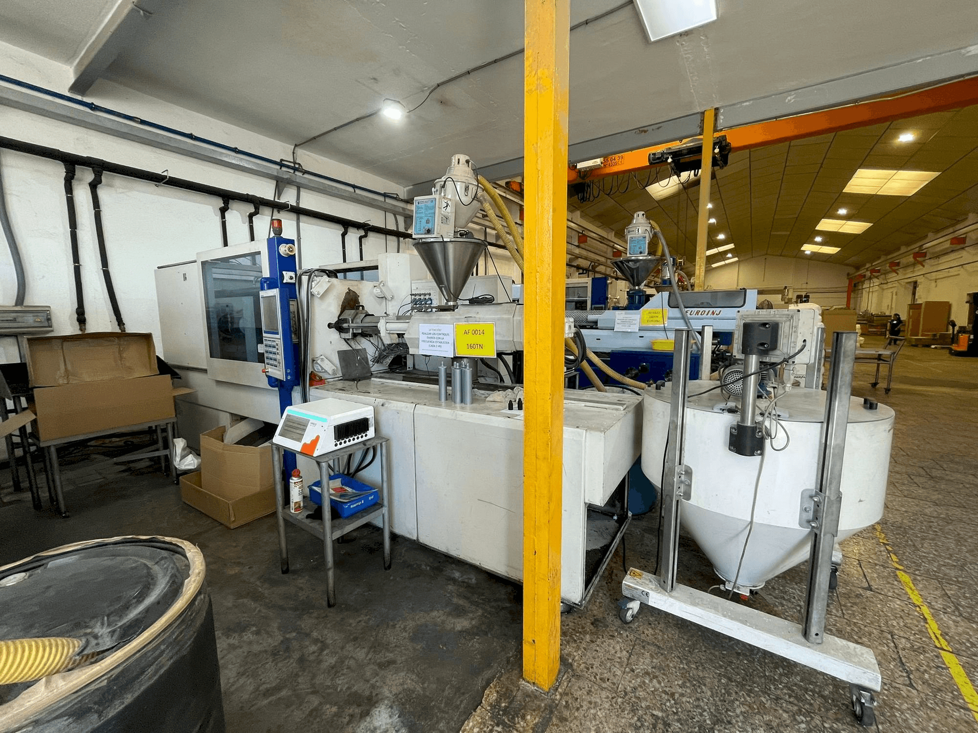 Vooraanzicht van Battenfeld HM 160/525 E machine