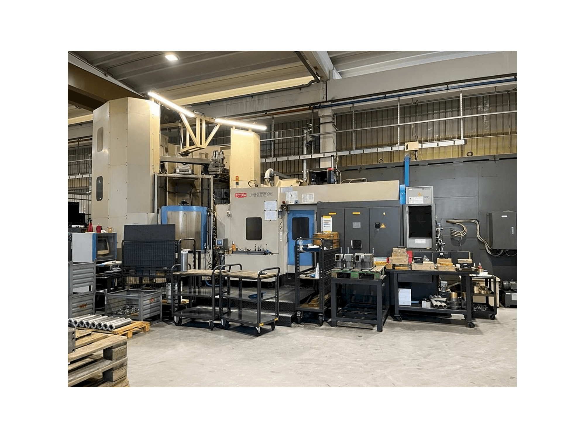 Vooraanzicht van TOYODA FH63S machine