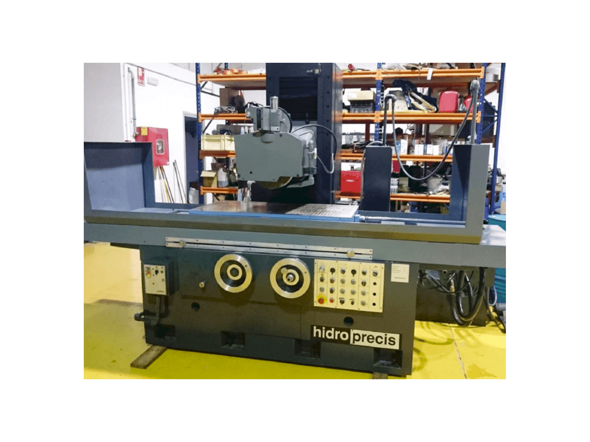 Vooraanzicht van Hidro-Precis TP70 machine