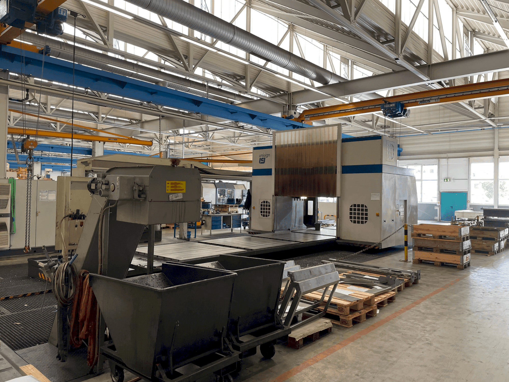 Vooraanzicht van Unisign UNIPORT 6000 machine