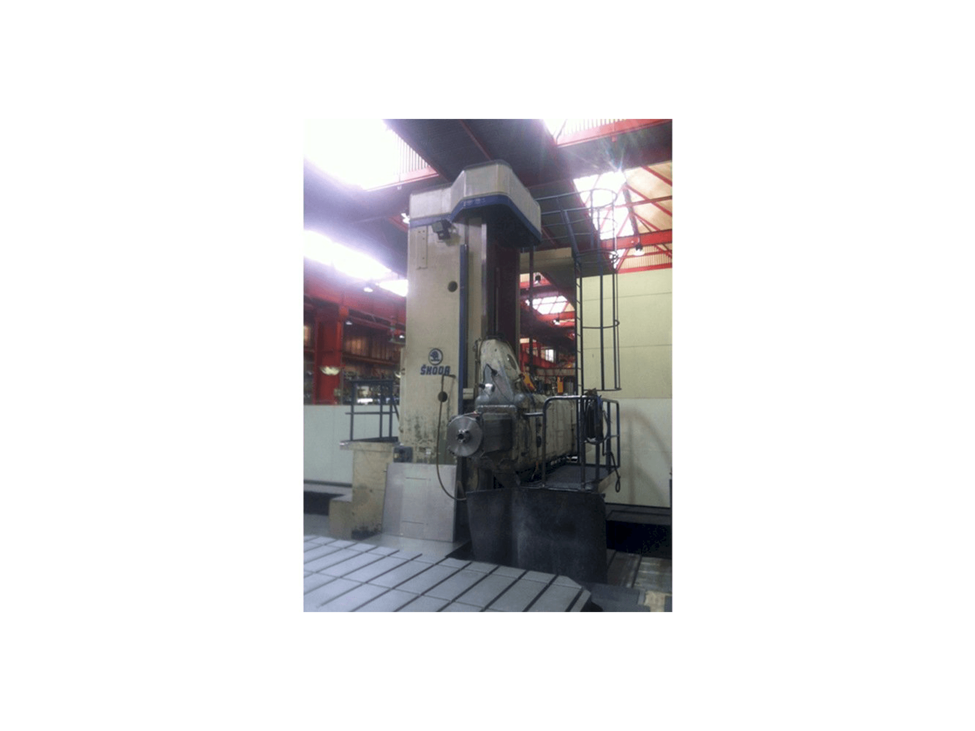 Vooraanzicht van SKODA WD 160 B machine