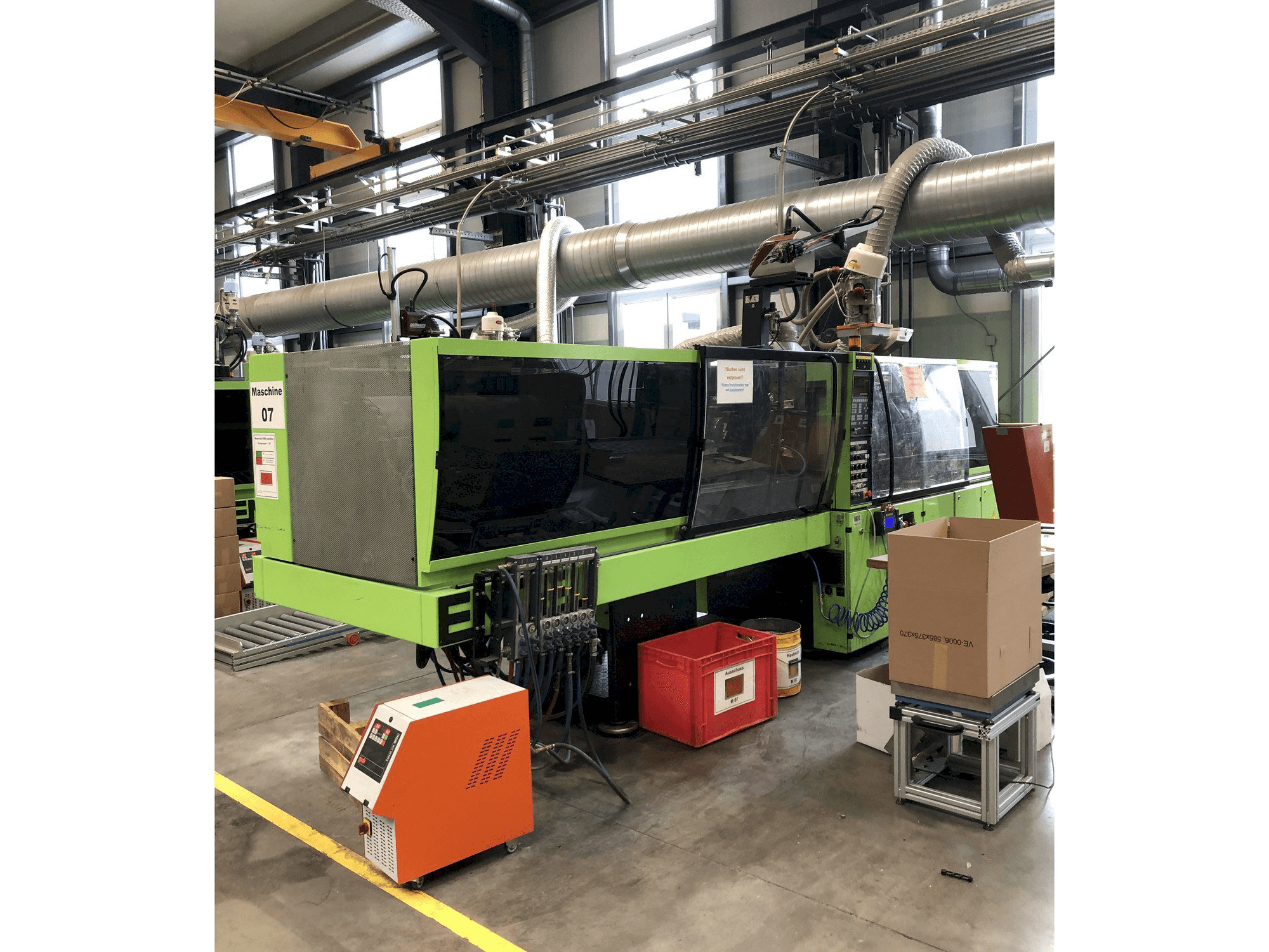 Vooraanzicht van Engel ES 1050 / 150 HL machine