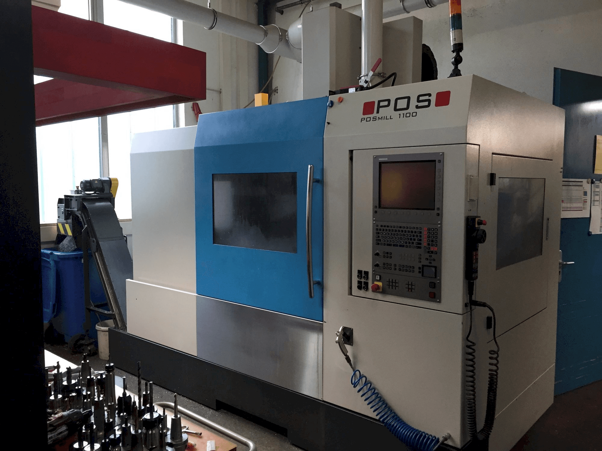 Vooraanzicht van POS POSmill 1100 machine