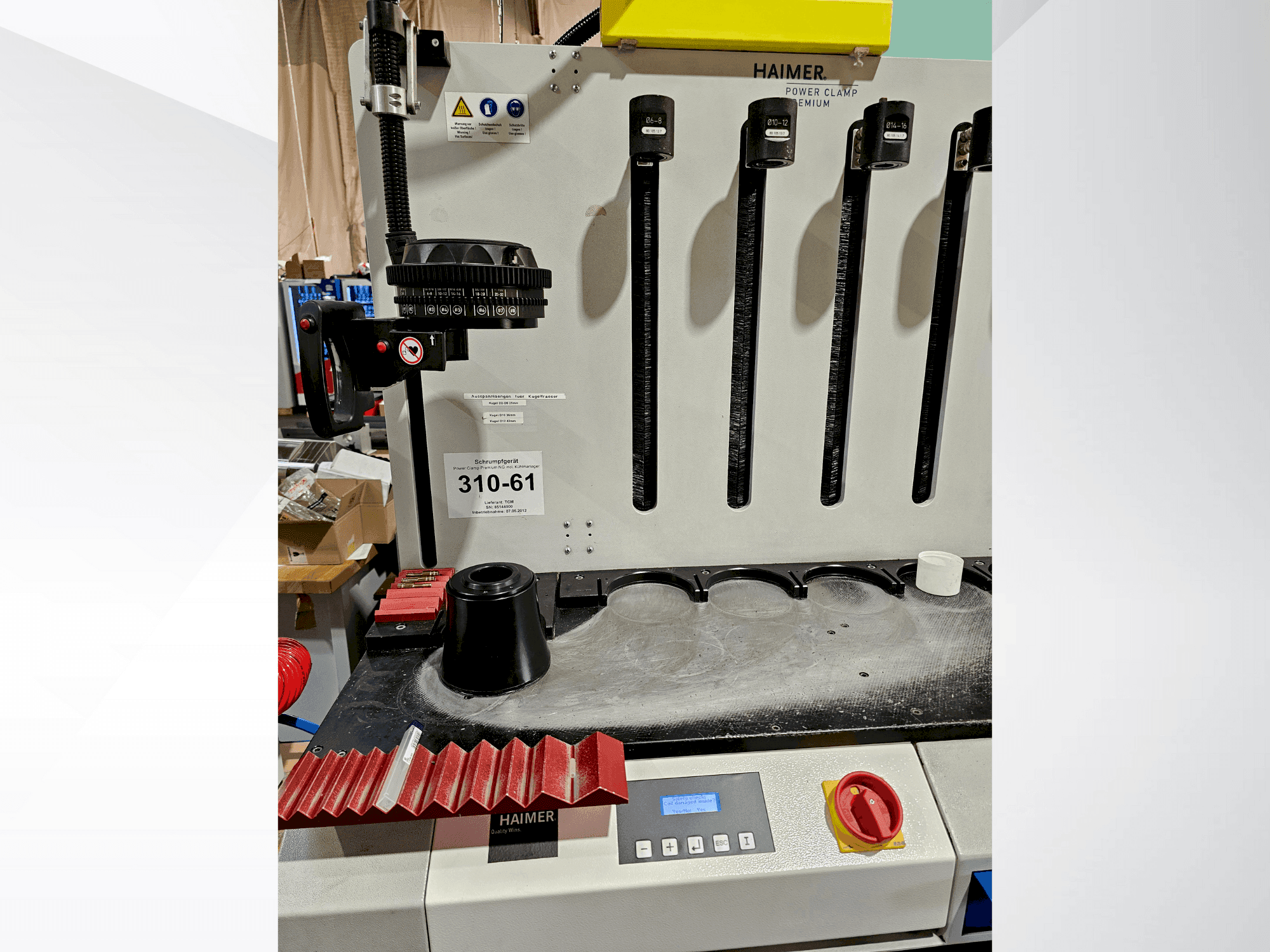 Vooraanzicht van HAIMER PC 2011 Premium machine