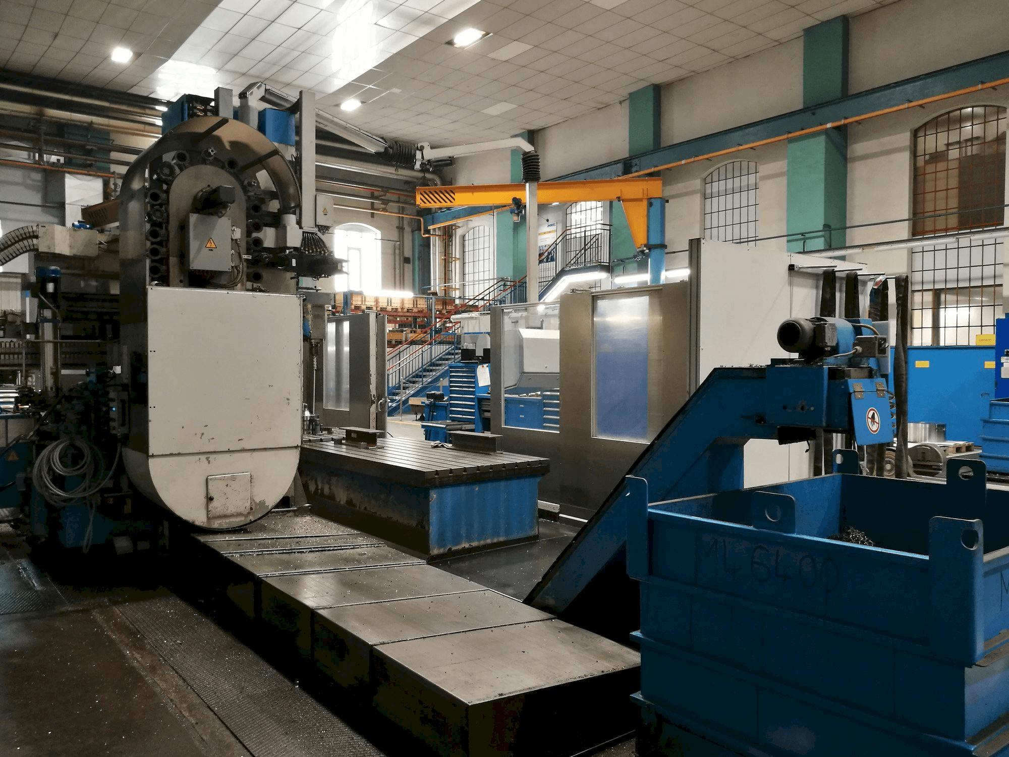 Vooraanzicht van Kekeisen UFF 5000 machine