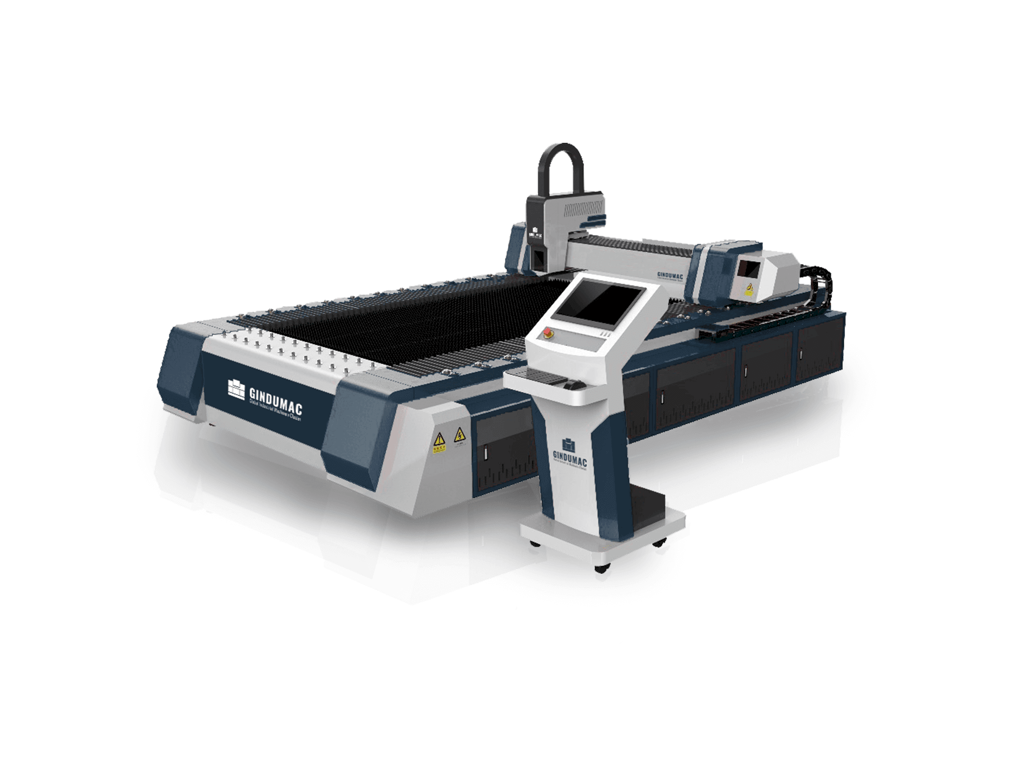 Recht aanzicht van GINDUMAC TREND 3015-1000R machine