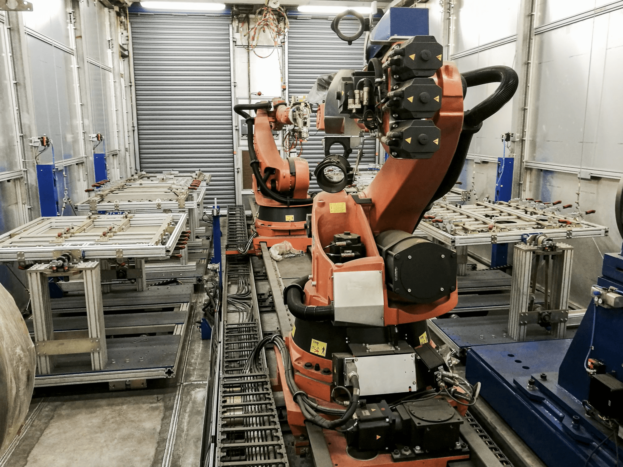 Detail van KUKA KR 100-2 HA machine