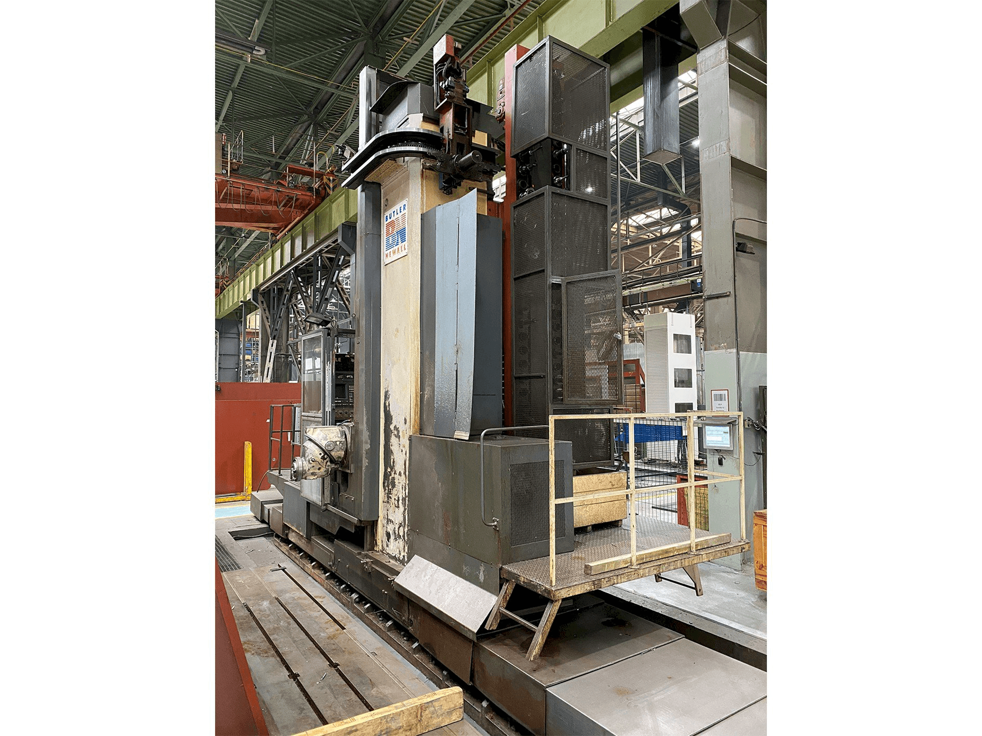 Vooraanzicht van Butler Elgamill machine