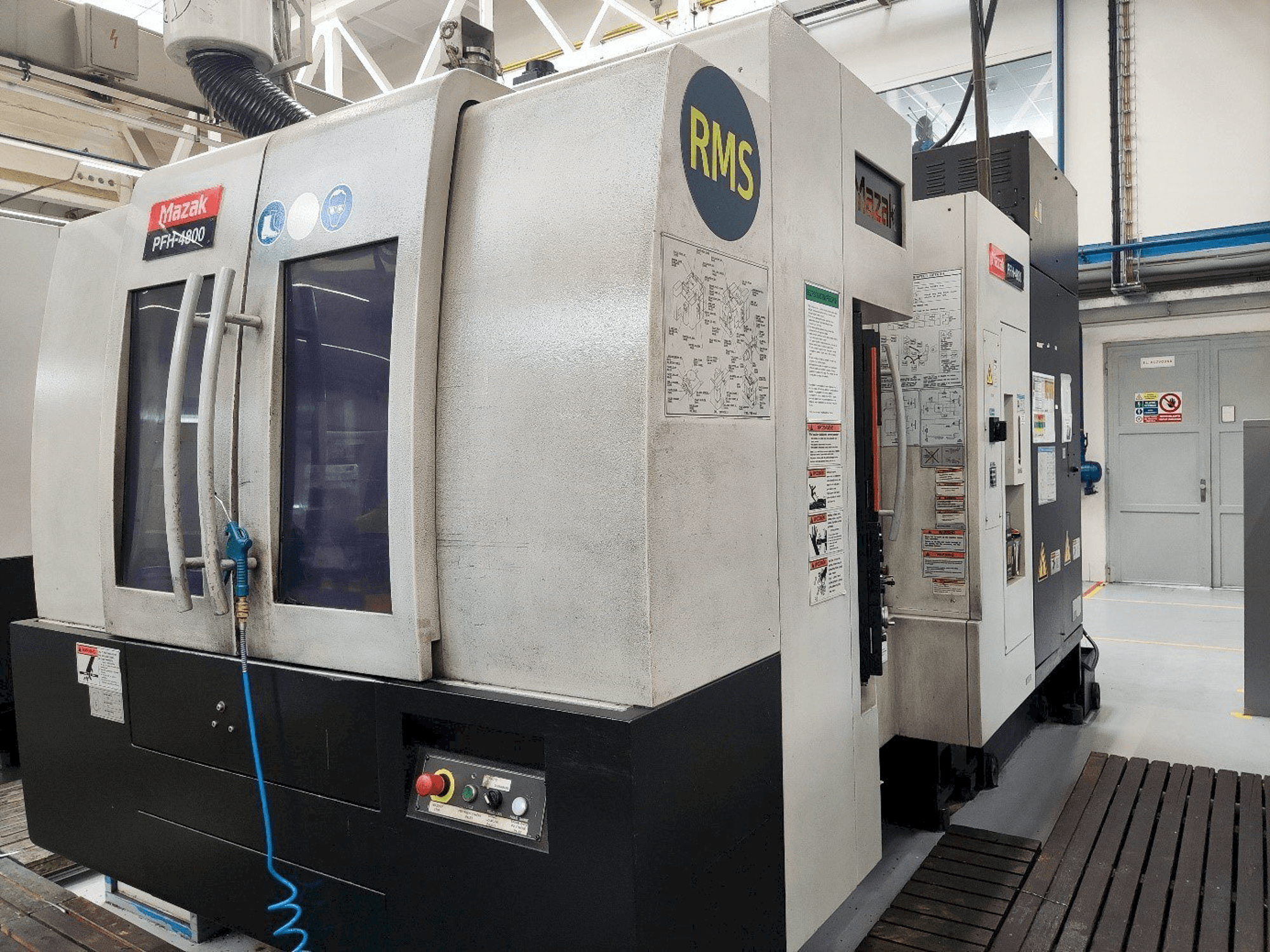 Vooraanzicht van Mazak PFH-4800 machine