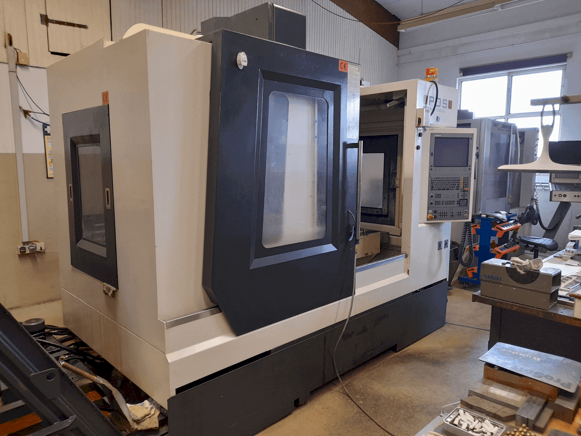 Vooraanzicht van POSmill C 1050 machine