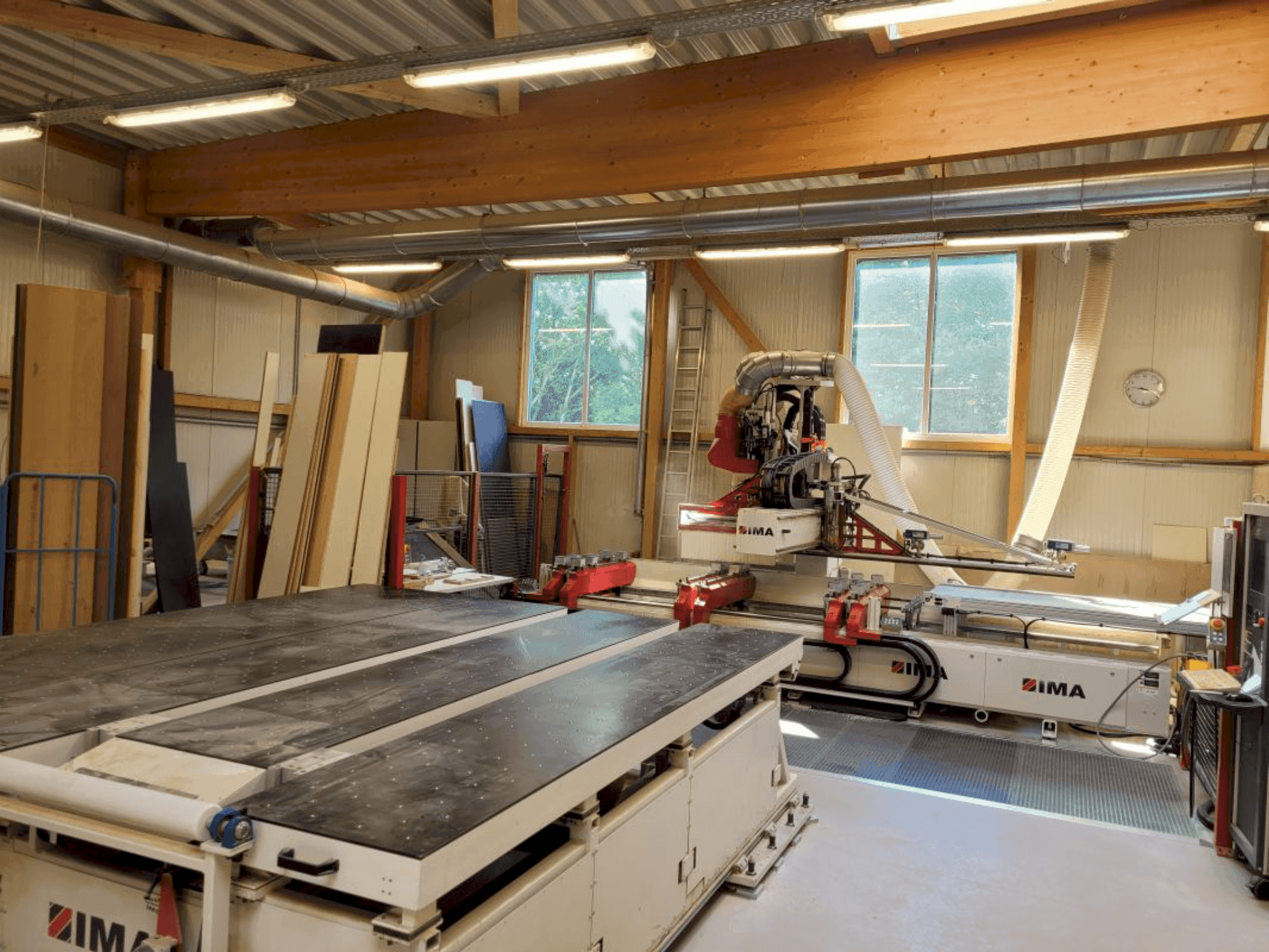 Vooraanzicht van IMA BIMA CUT 120/300 machine