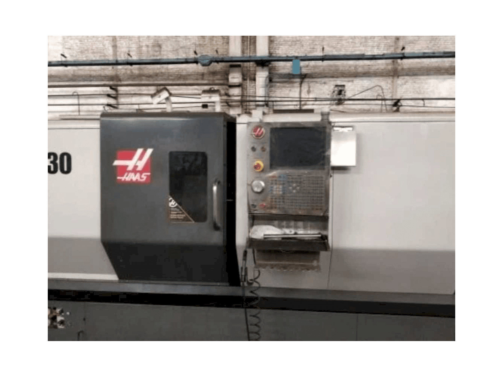 Vooraanzicht van HAAS ST-30 machine