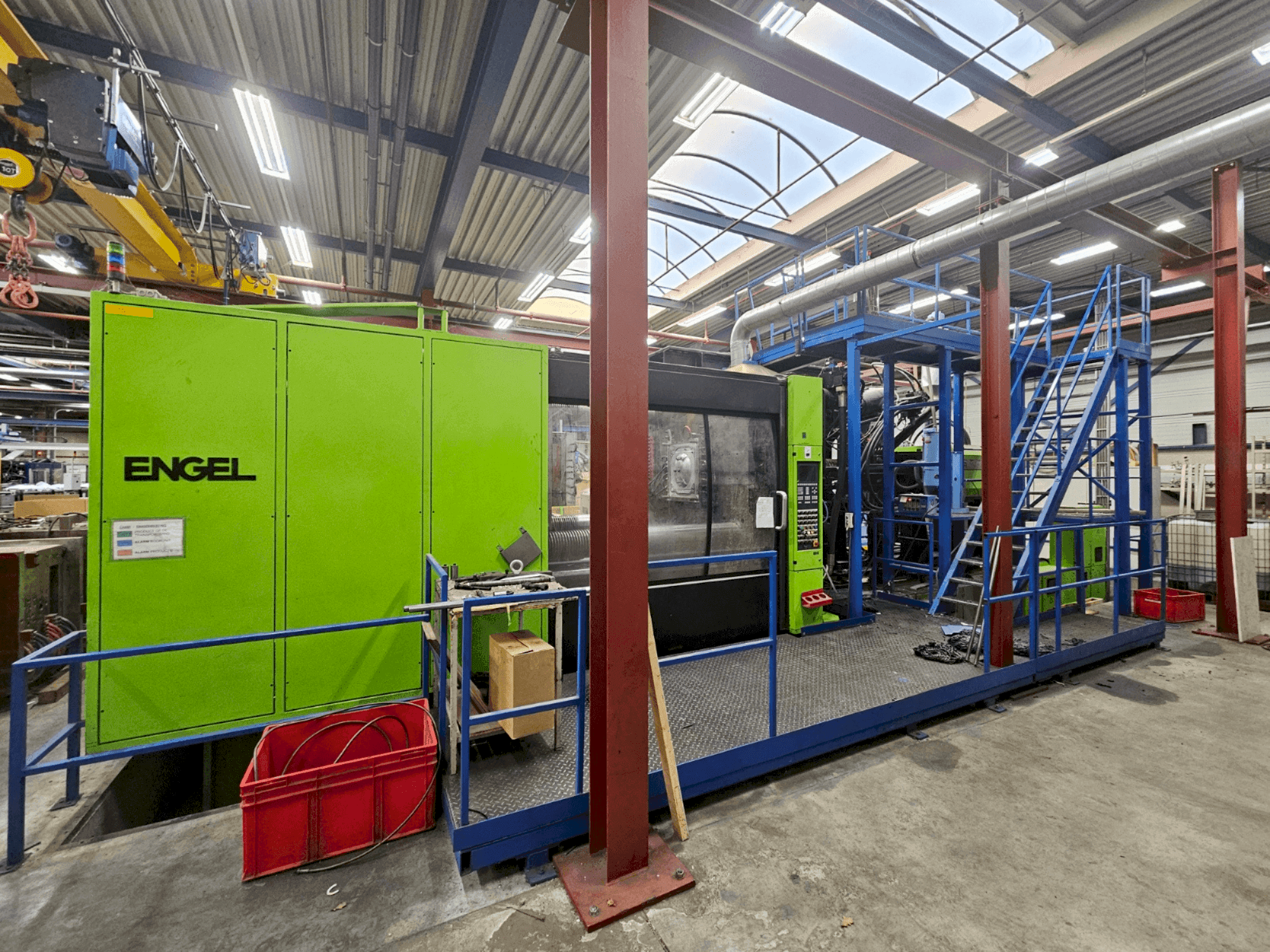 Vooraanzicht van Engel 16050/2550-1500T Duo 2 F machine