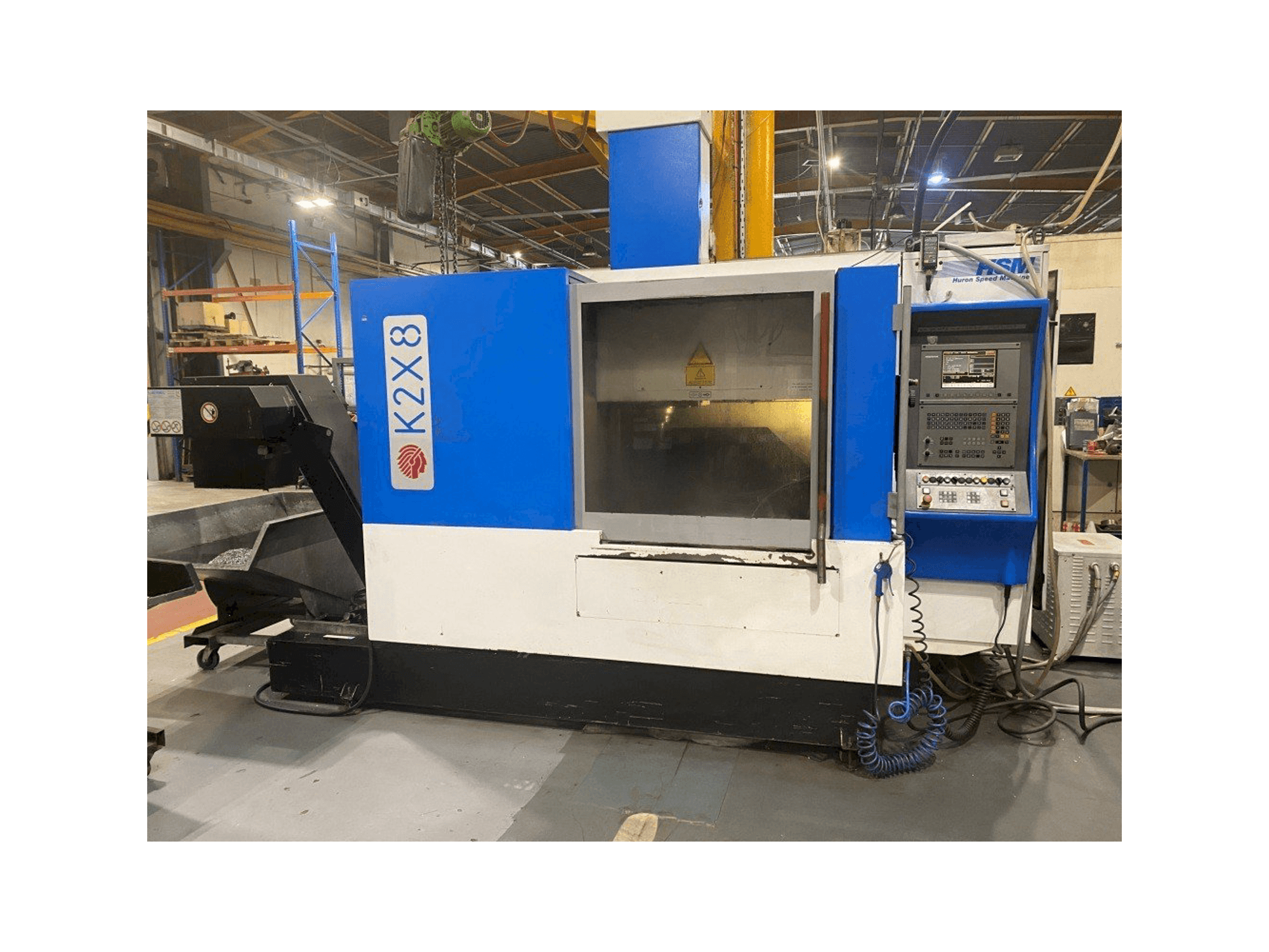 Vooraanzicht van Huron K2X8 machine