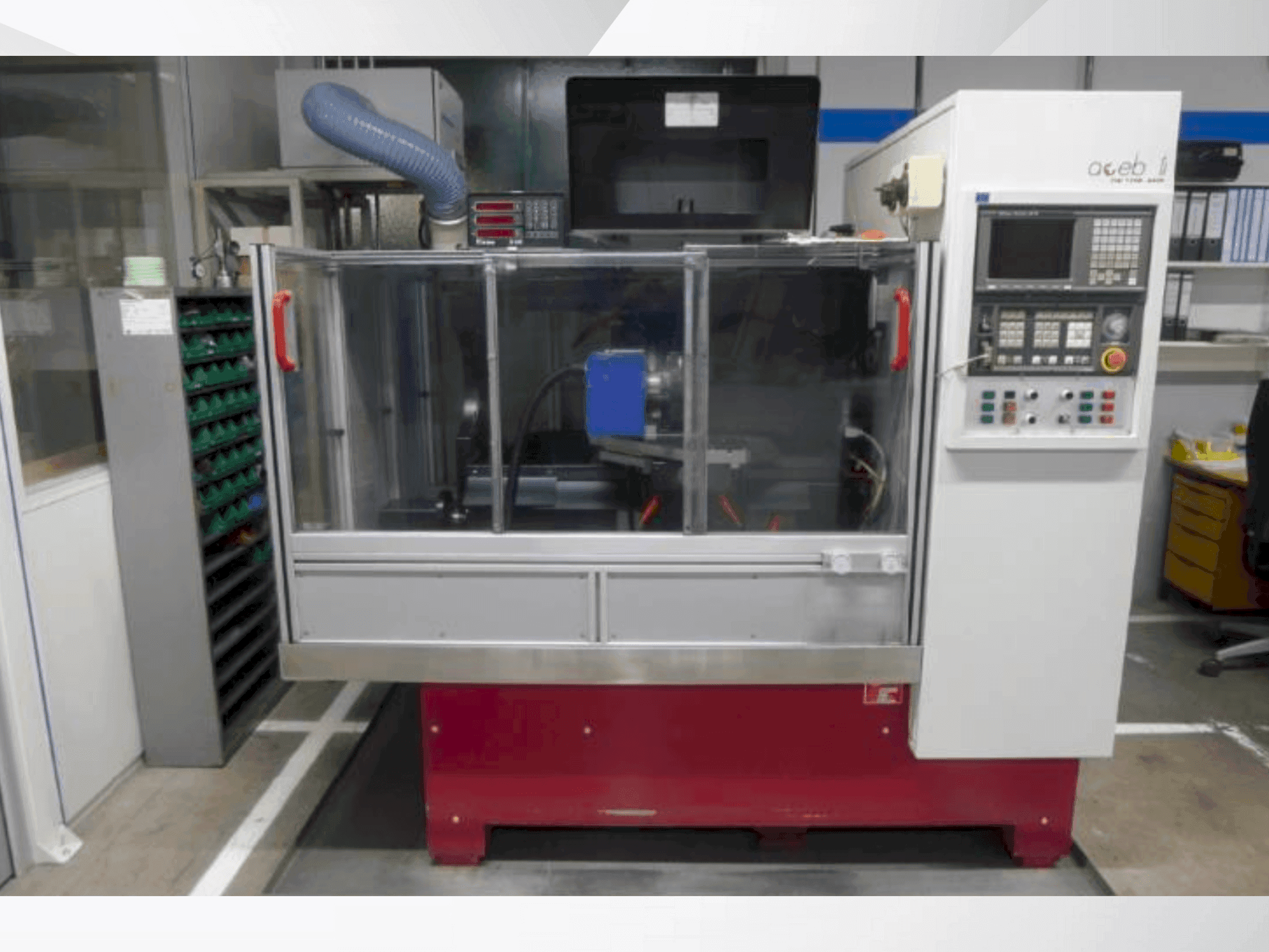 Vooraanzicht van DOEBELI FSM150 S machine