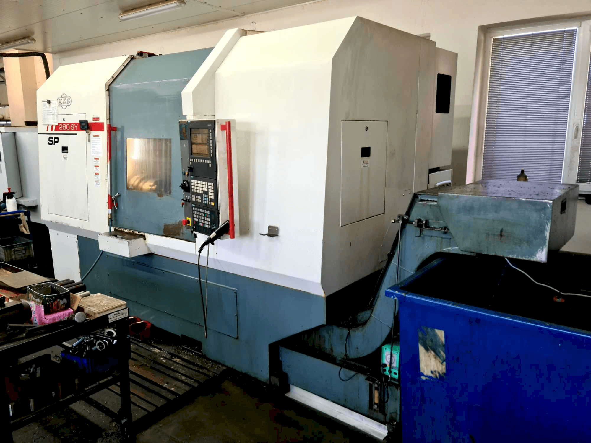 Vooraanzicht van KOVOSVIT MAS SP 280 SY machine