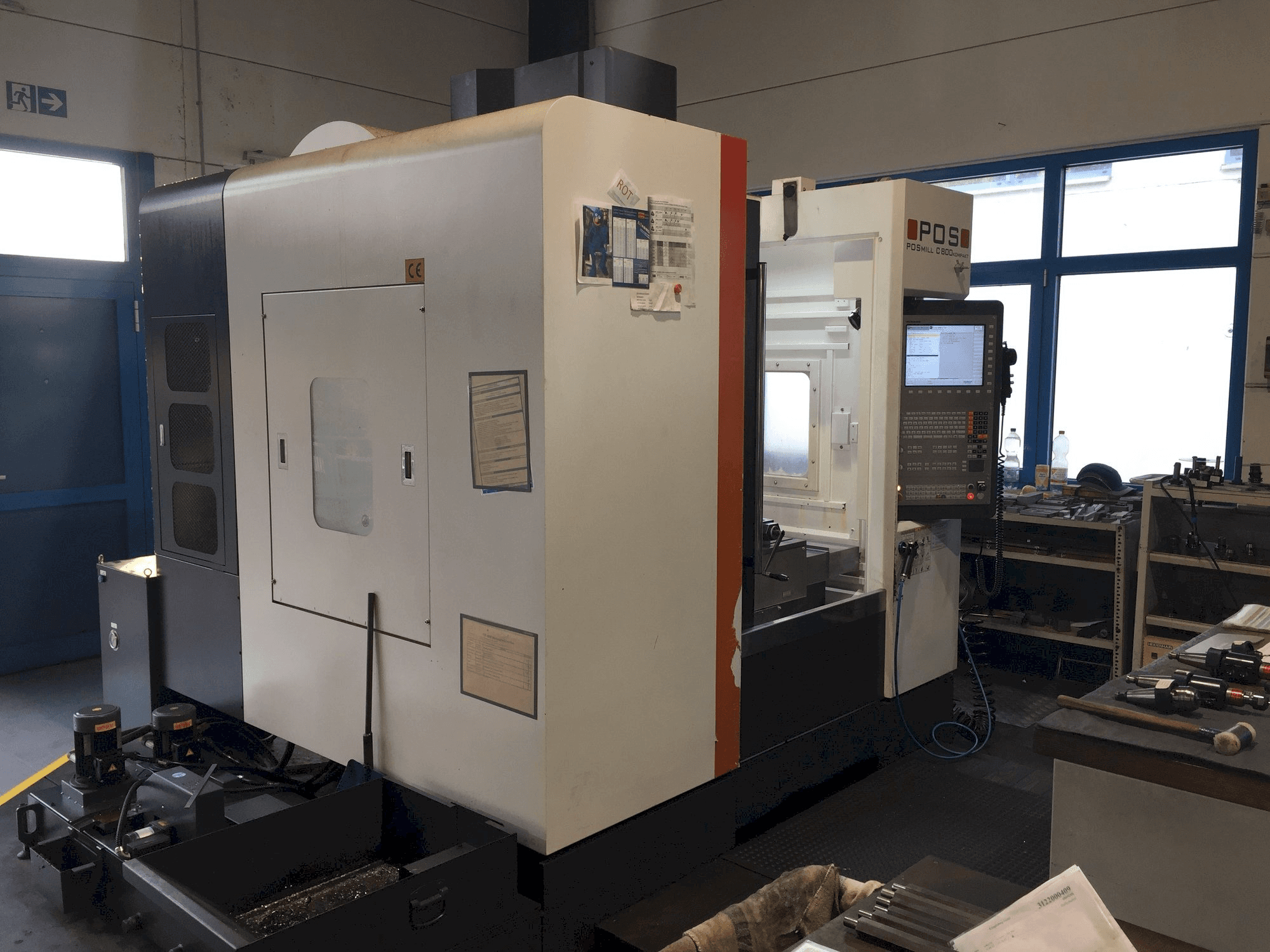 Vooraanzicht van POSmill C 800 Kompakt machine