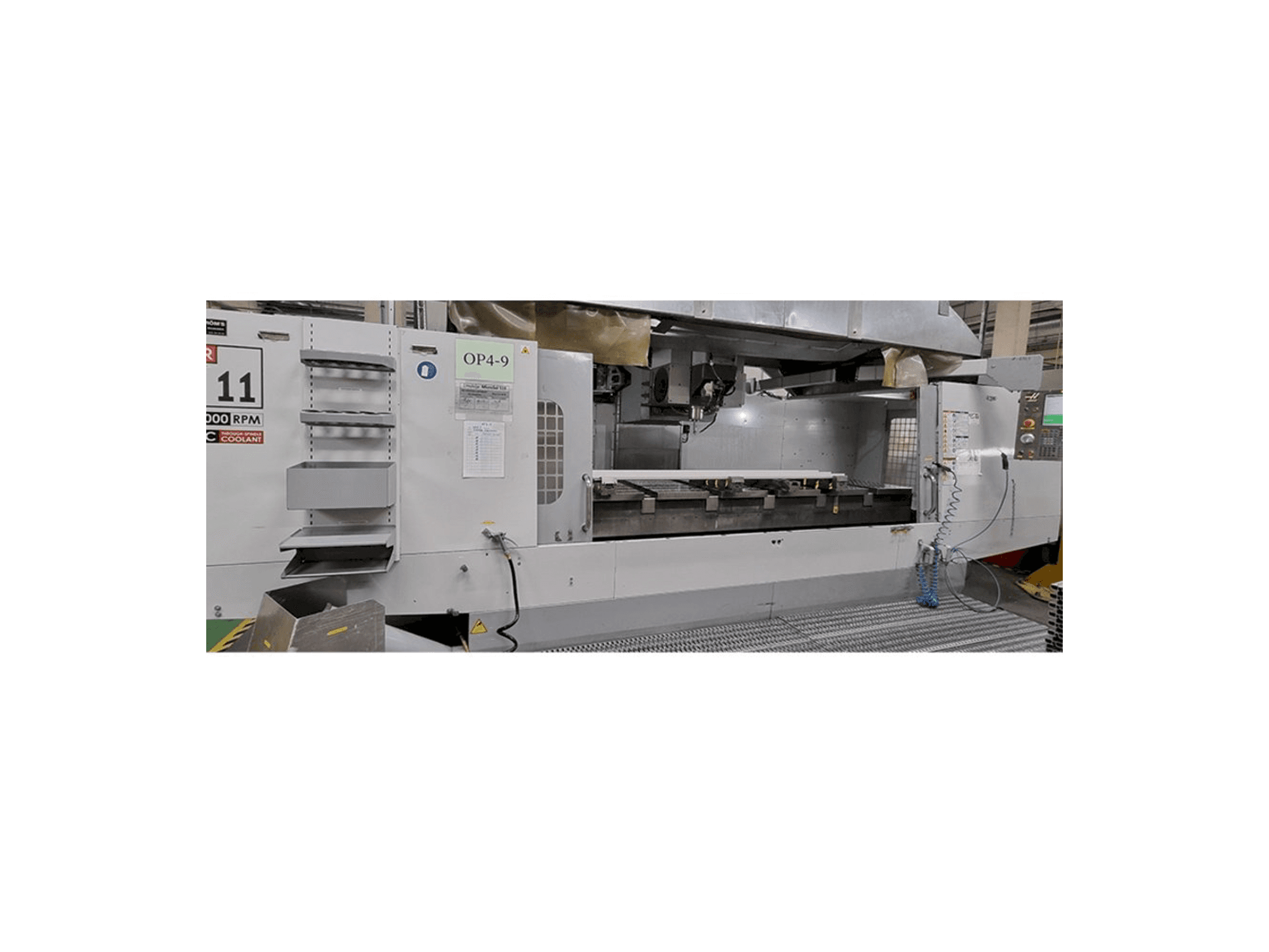 Vooraanzicht van HAAS VR–11BHE machine