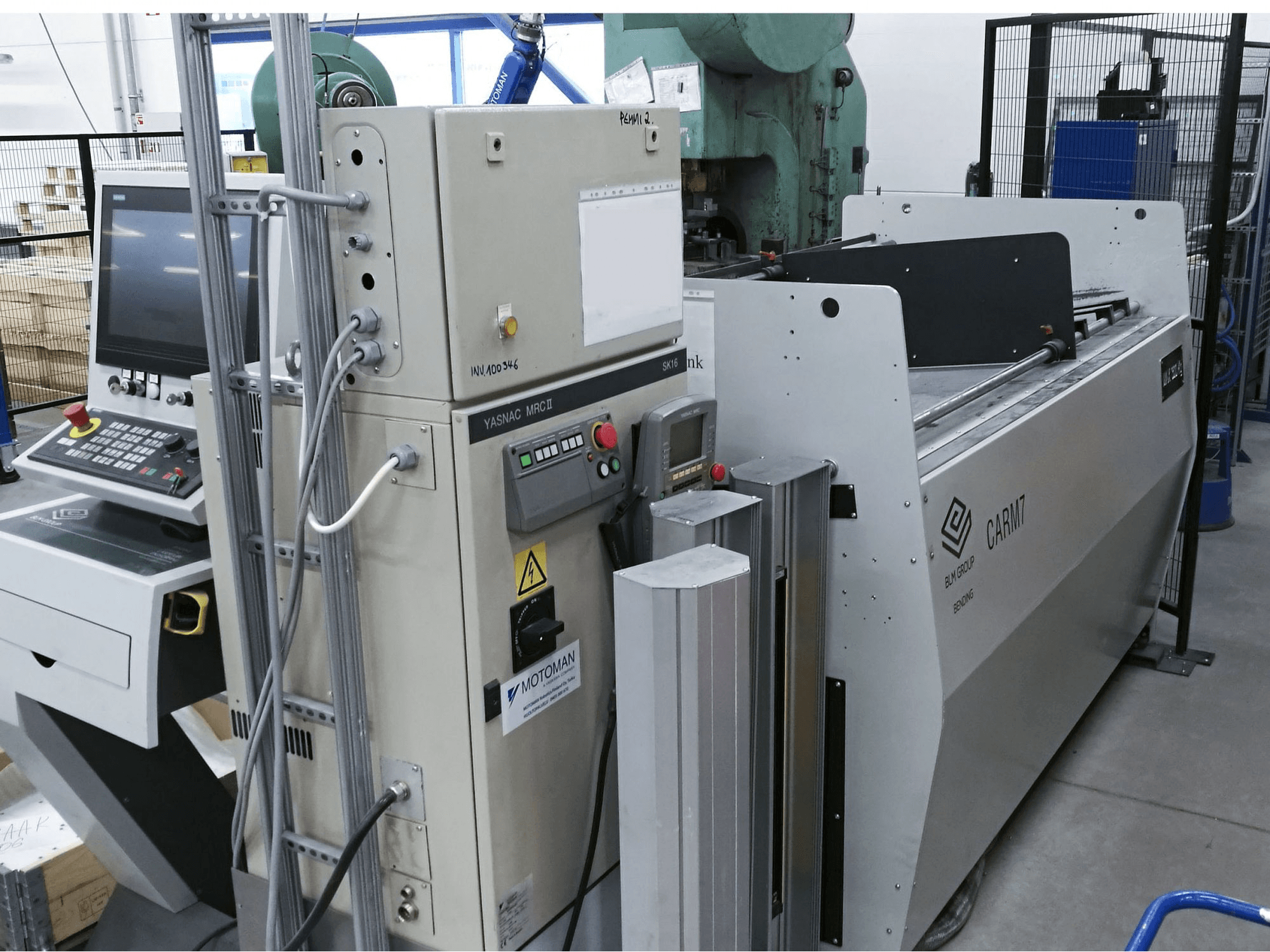 Vooraanzicht van BLM SMART machine